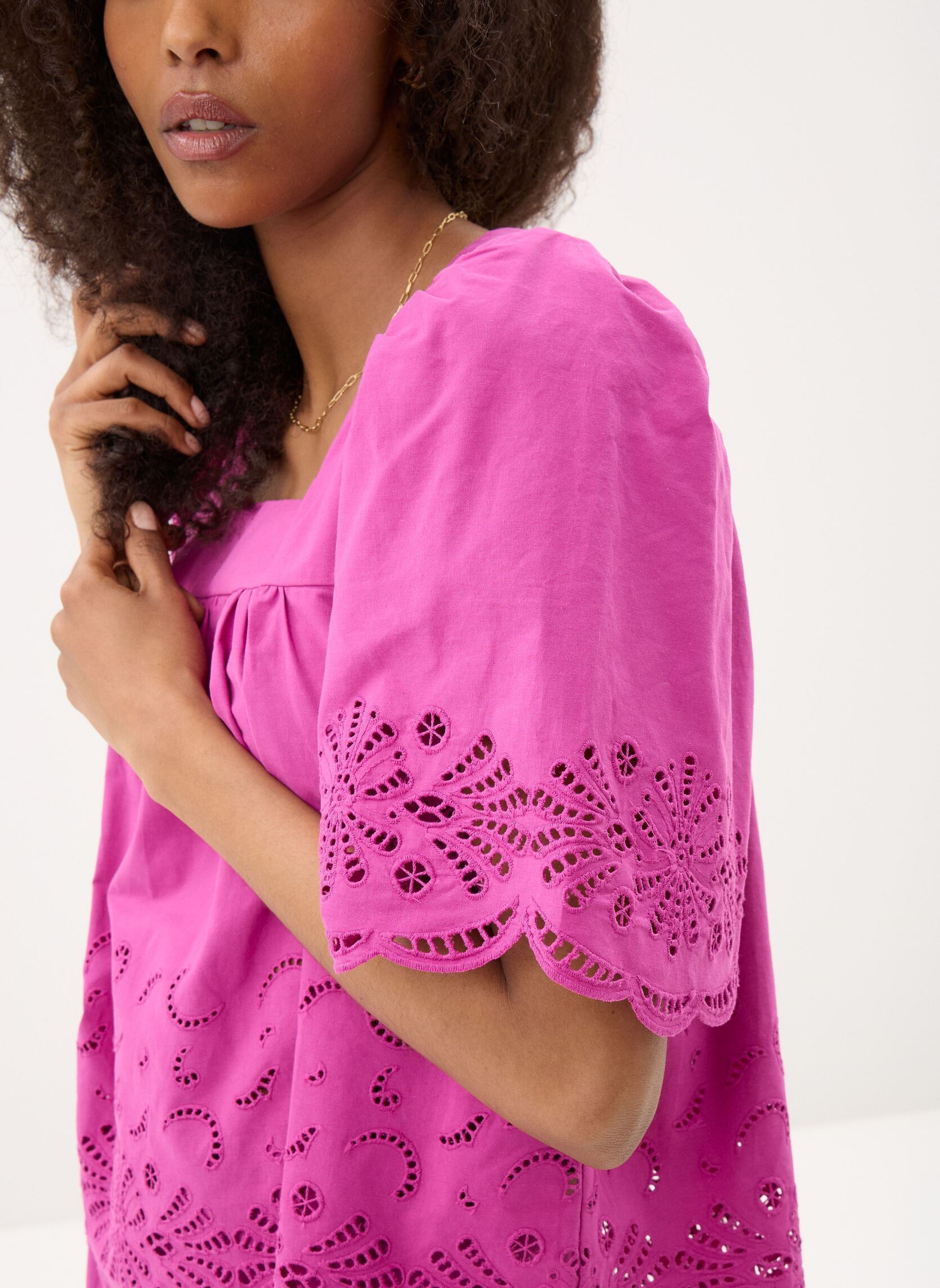 Blusen Lucy damen rosa Suncoo Blusen Lucy damen rosa Framboise