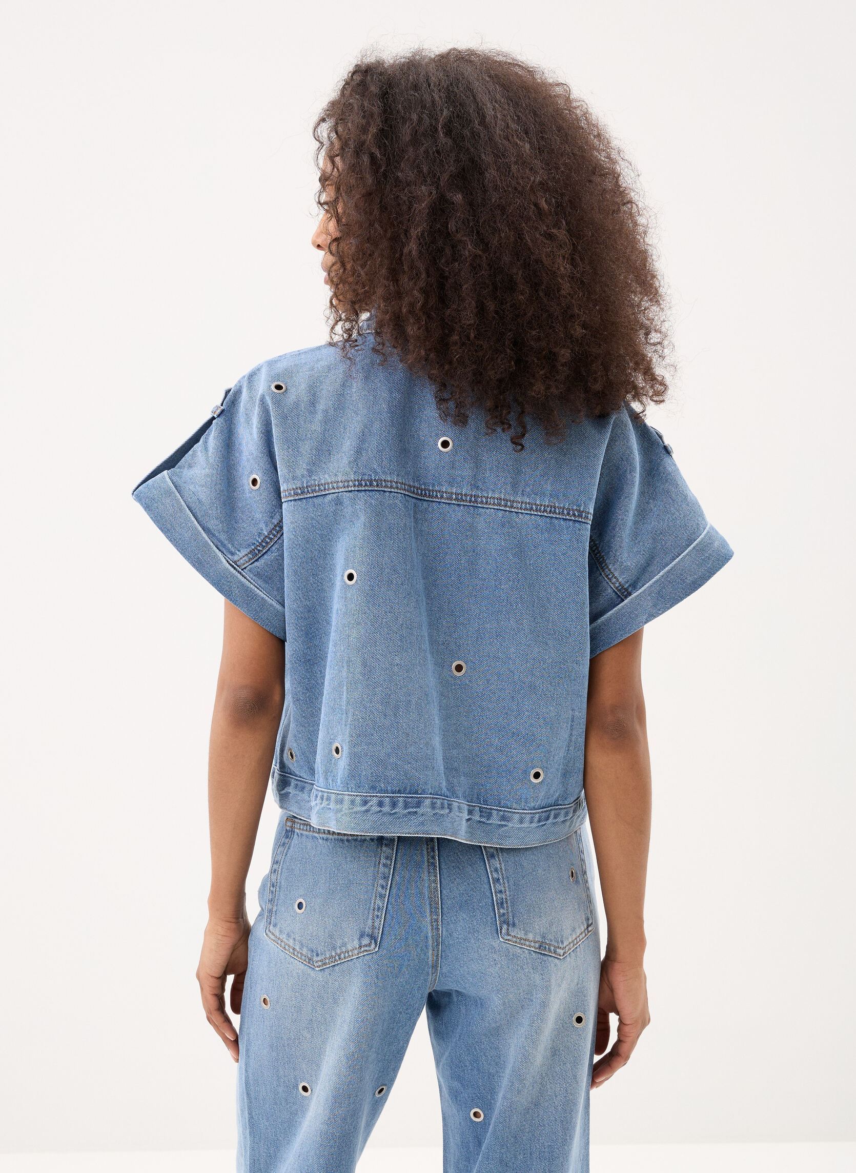 Jeansjacken Lord damen blau Suncoo Jeansjacken Lord damen blau JEANS CLAIR