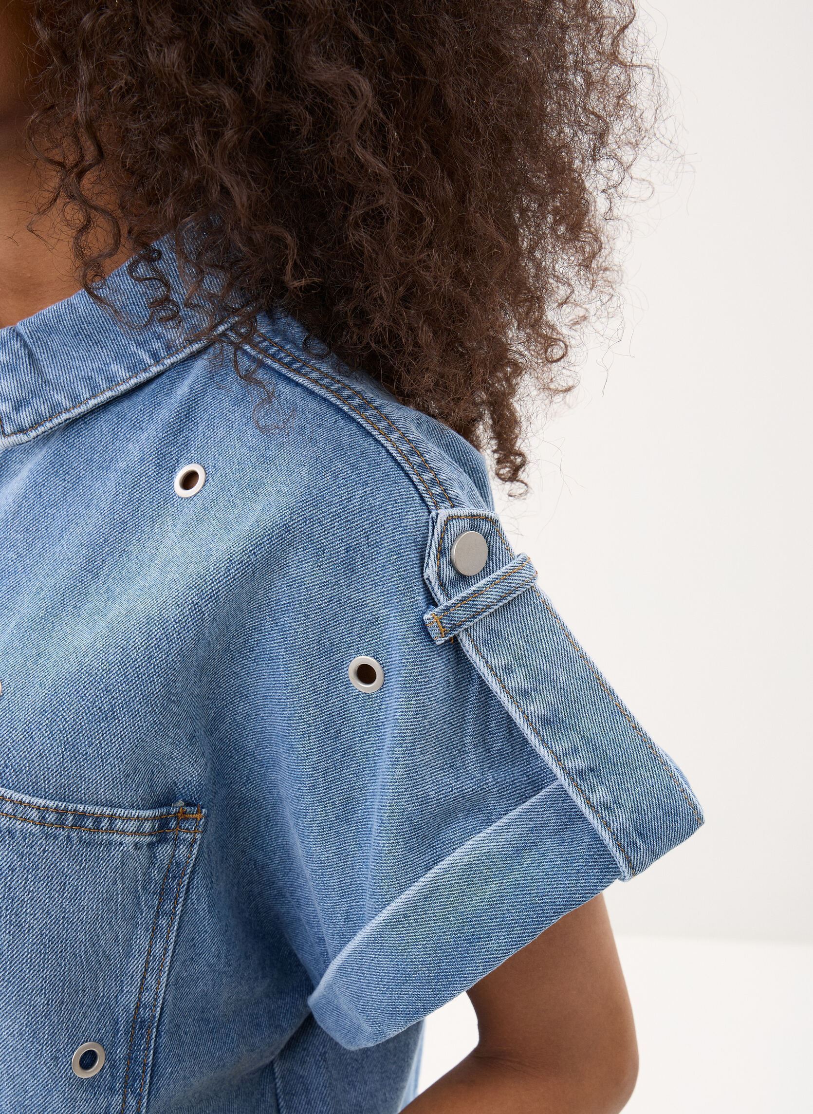 Jeansjacken Lord damen blau Suncoo Jeansjacken Lord damen blau JEANS CLAIR
