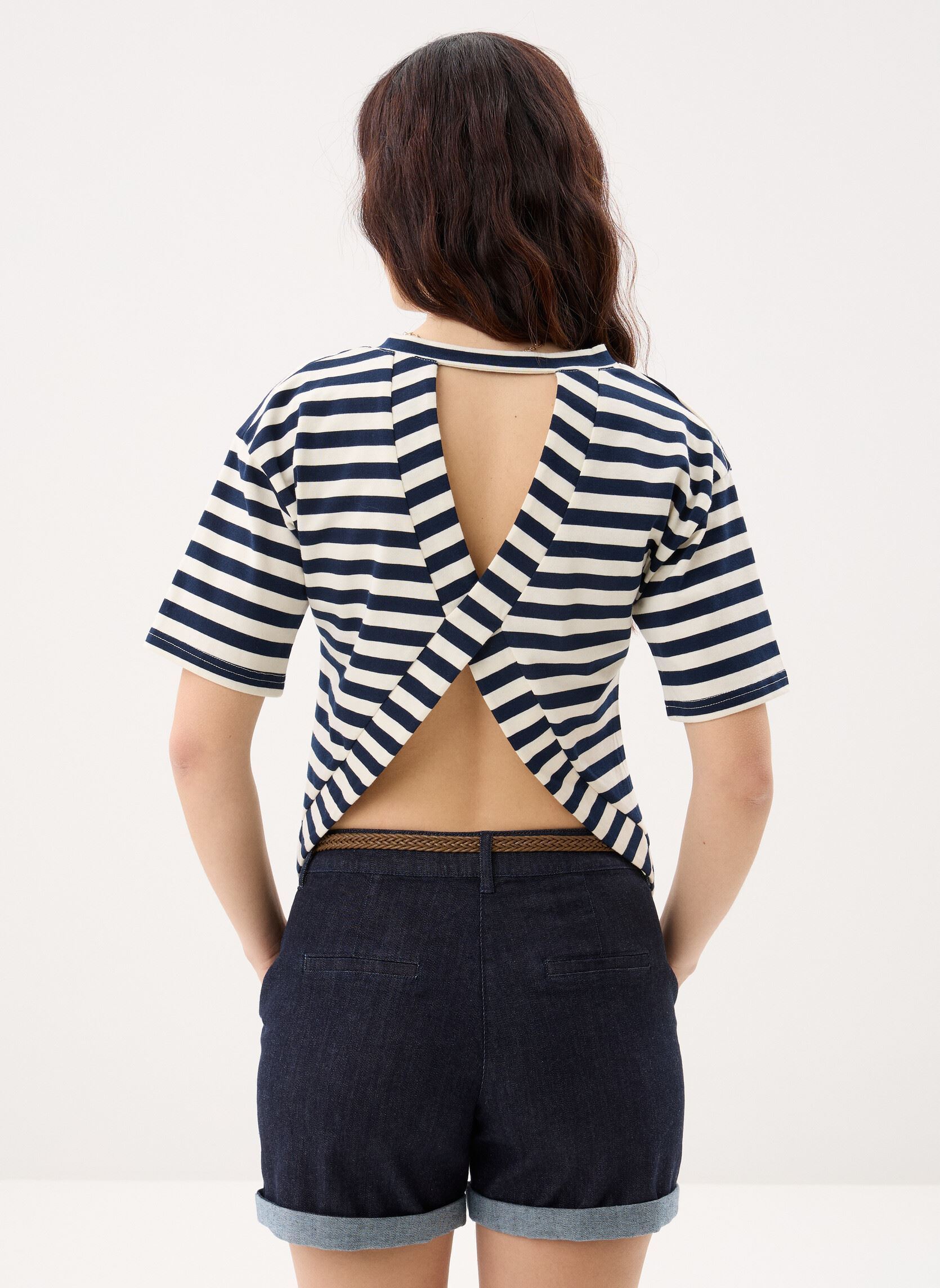Tee-shirts manches courtes Martilo femme bleu Suncoo Tee-shirts manches courtes Martilo femme bleu Bleu nuit
