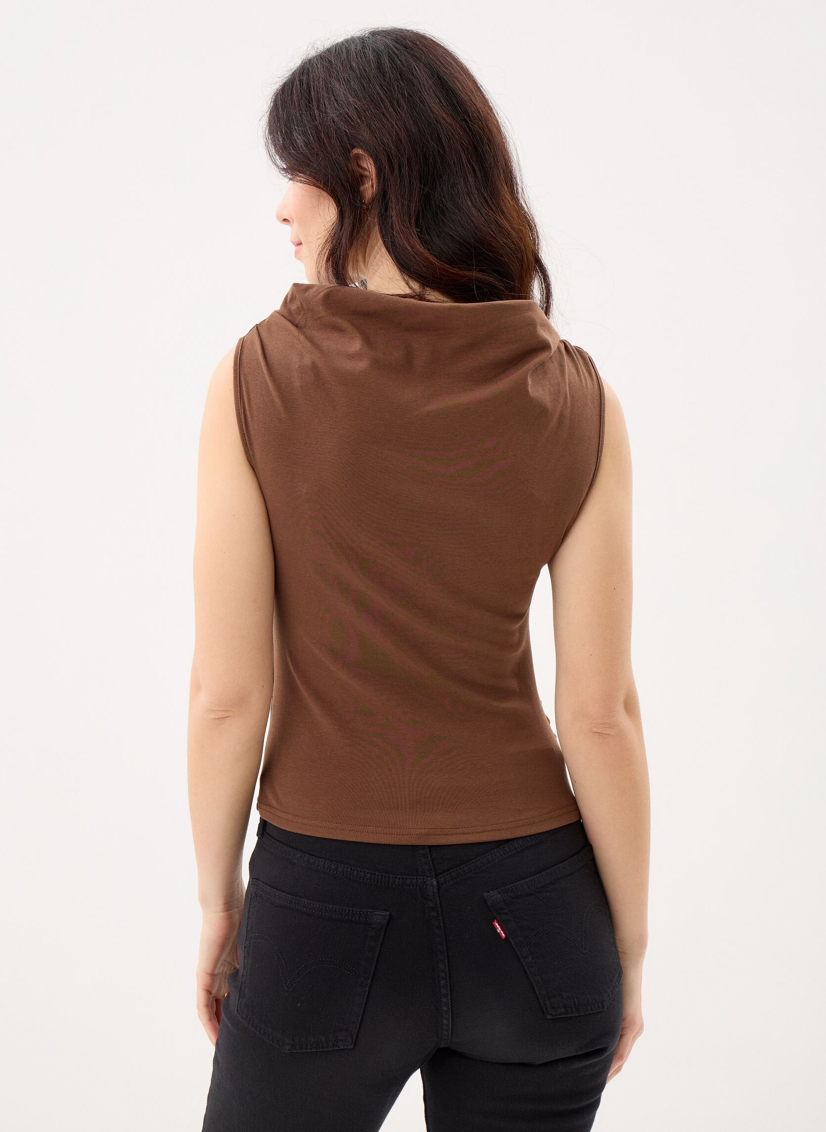 Tops Migili femme marron Suncoo Tops Migili femme marron Choco