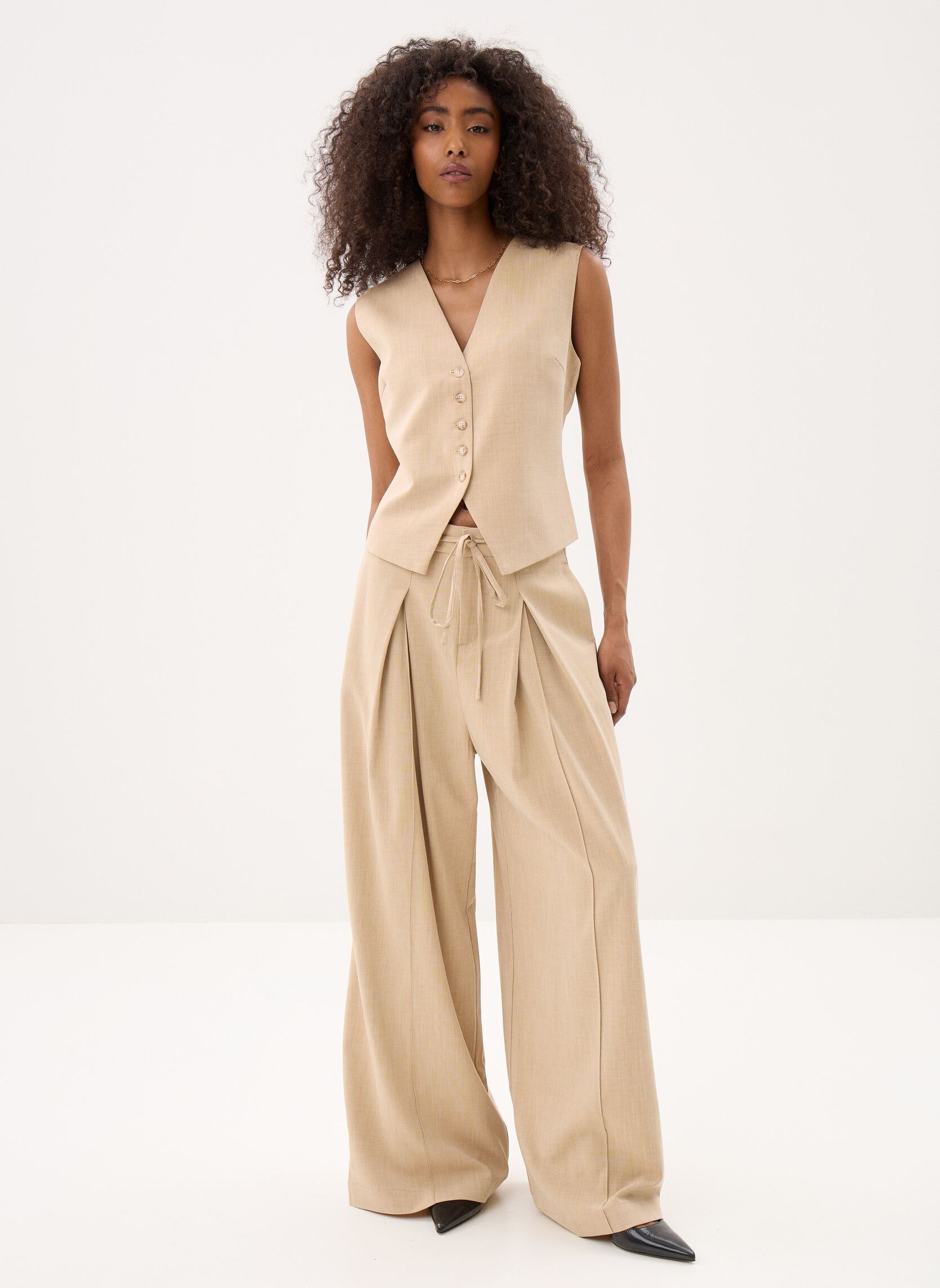 Vesten Dylan dames beige Suncoo Vesten Dylan dames beige Beige