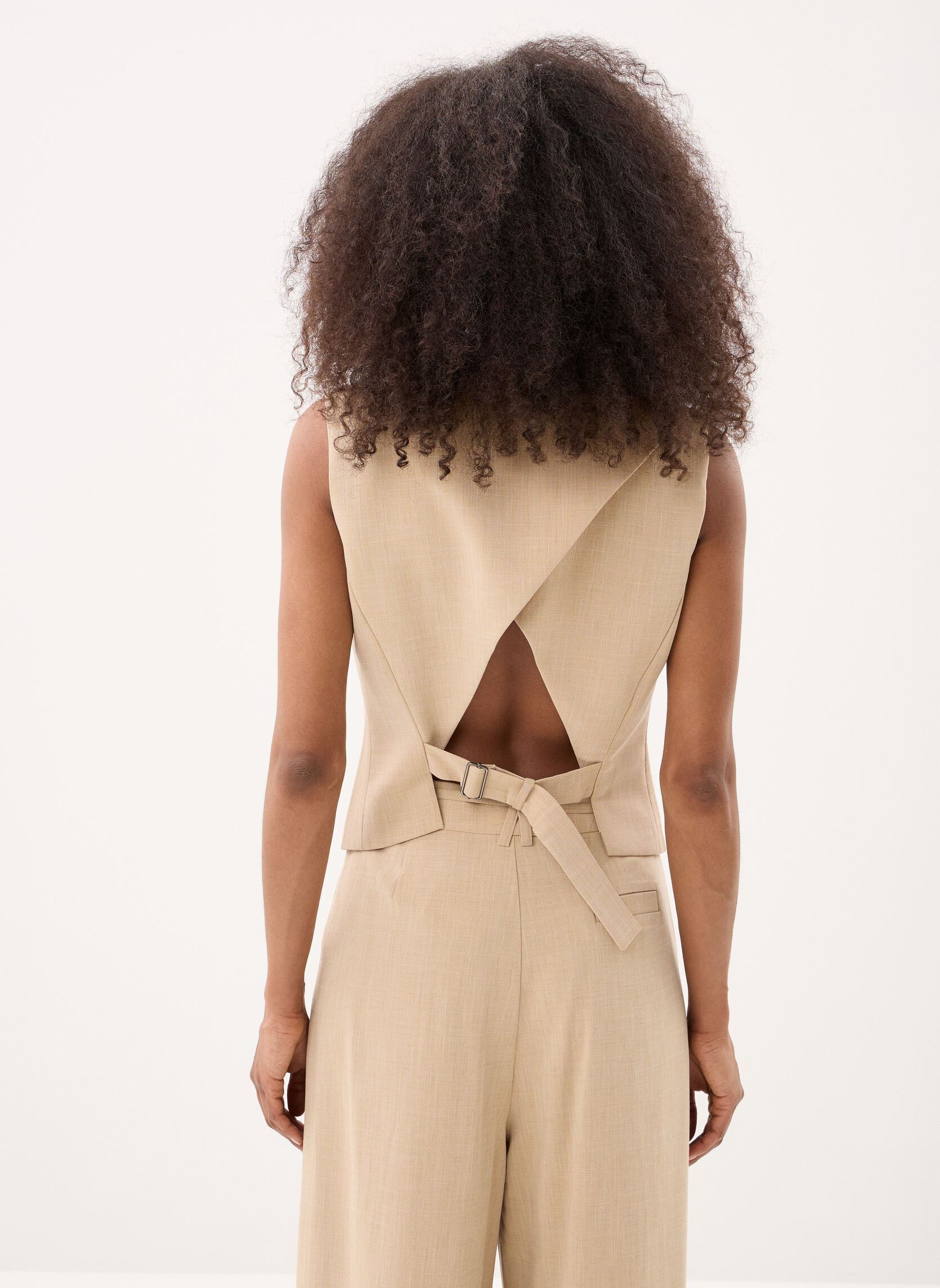 Vesten Dylan dames beige Suncoo Vesten Dylan dames beige Beige