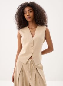 Vesten Dylan dames beige