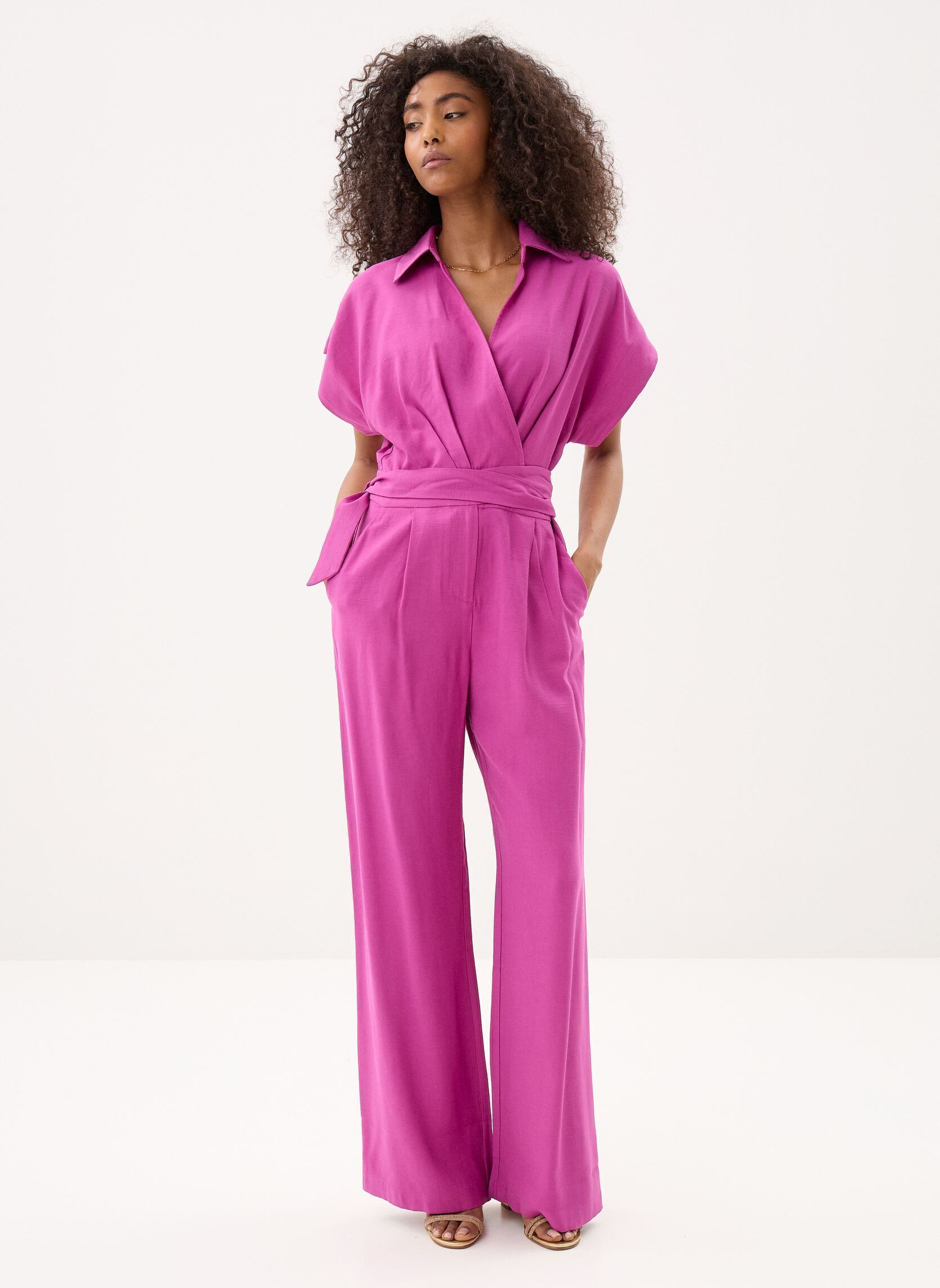 Overalls Tessa dames roze Suncoo Overalls Tessa dames roze Framboise