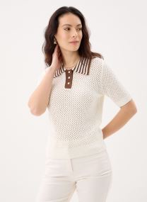 Polos manches courtes Perigue femme blanc
