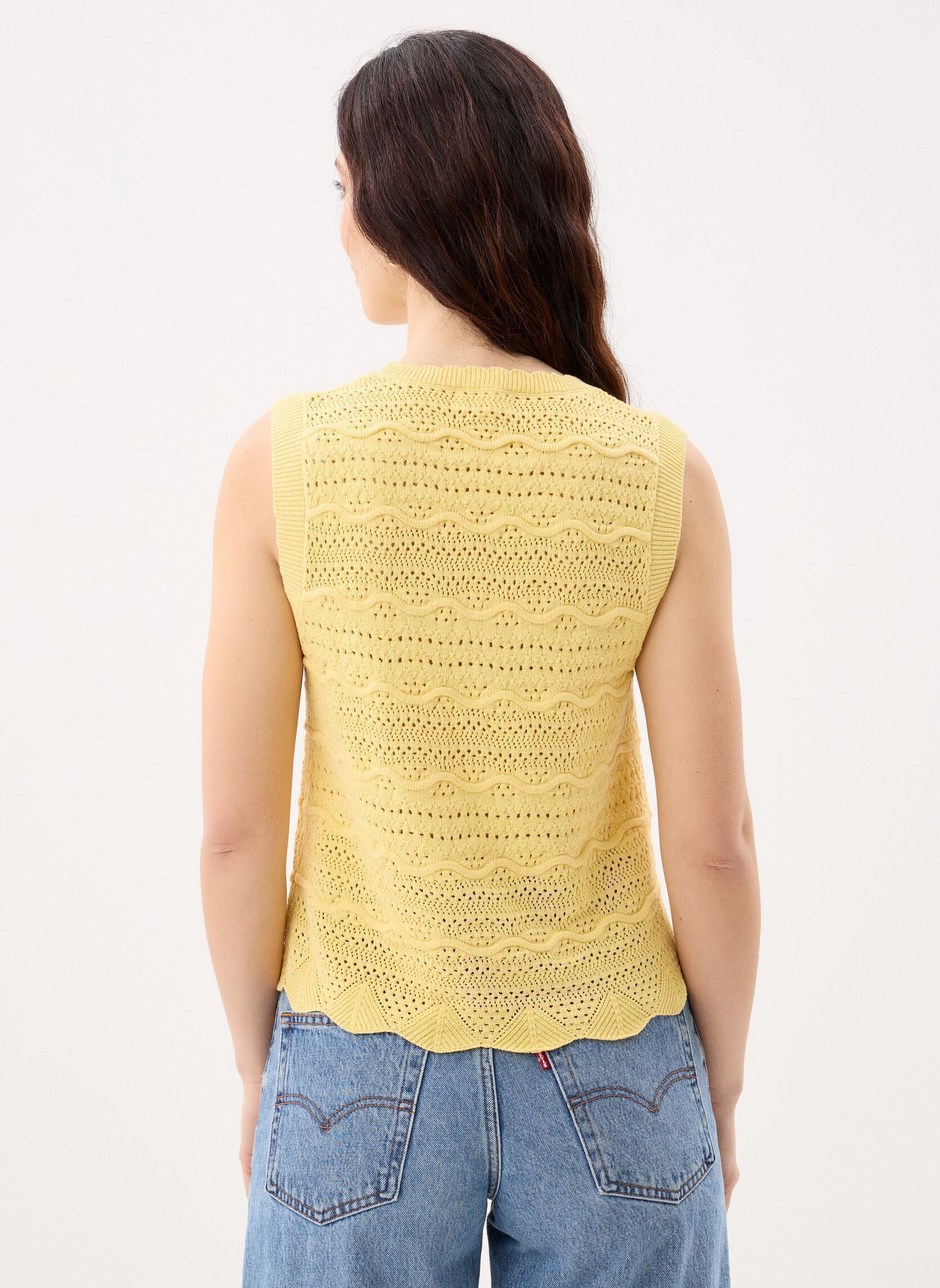 Tops Pidji dames geel Suncoo Tops Pidji dames geel Jaune
