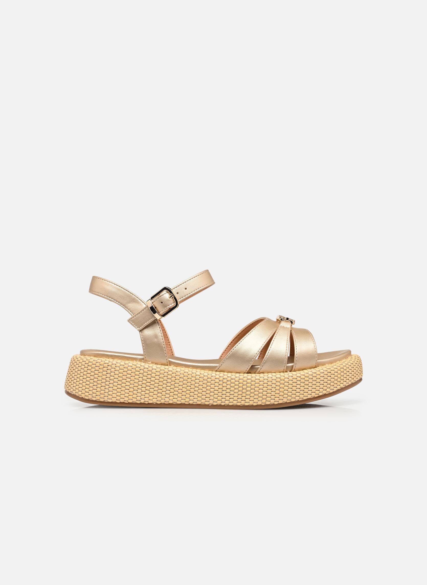 Sandalen Erika mädchen gold und bronze Tommy Hilfiger Sandalen Erika mädchen gold und bronze Platinum