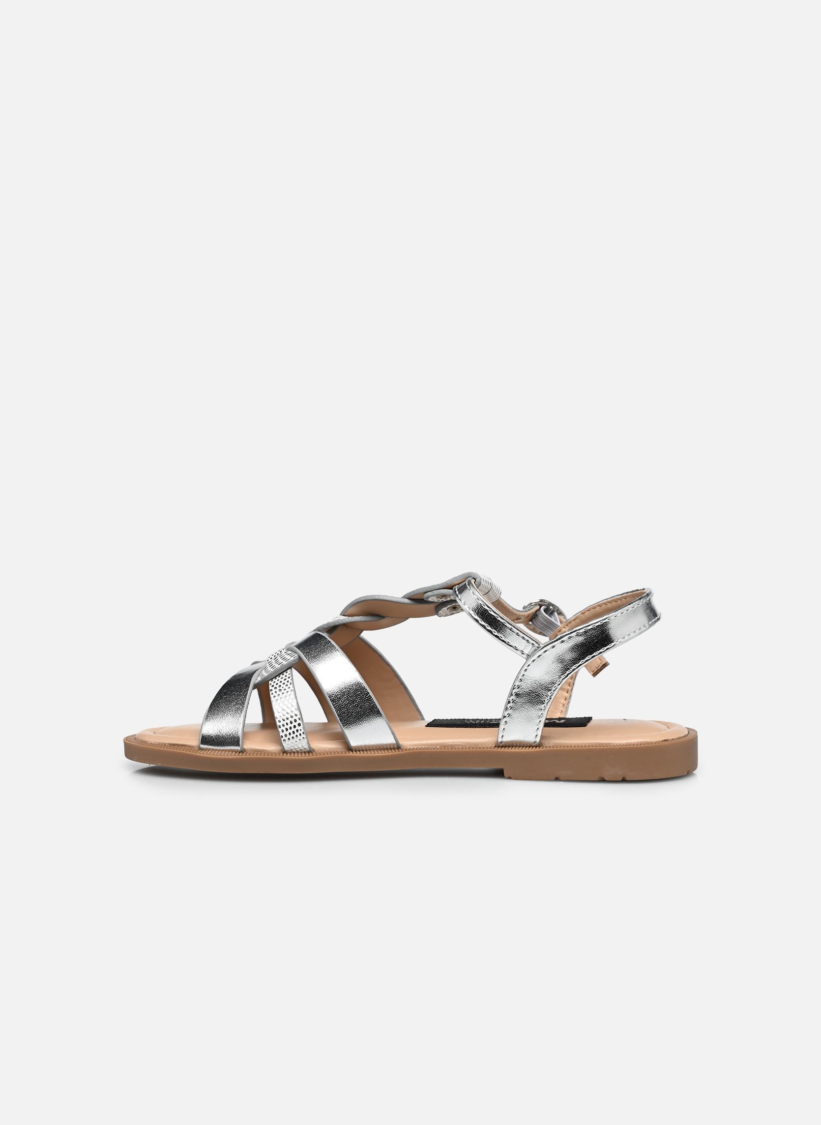 Sandalen Sandale THEBUTER mädchen silber MADE BY Sandalen Sandale THEBUTER mädchen silber SILVER