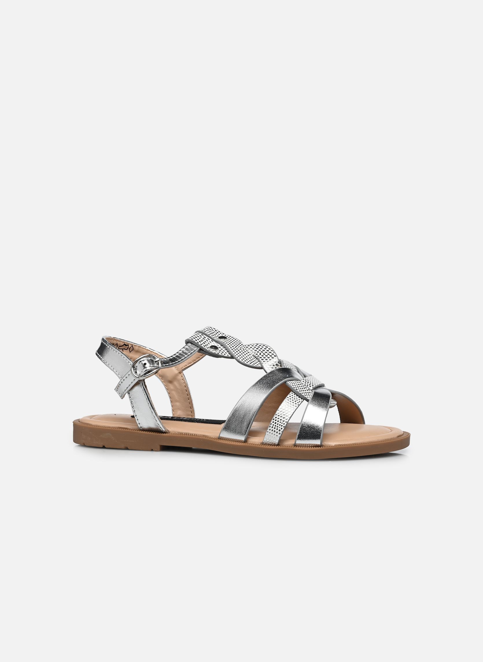 Sandalen Sandale THEBUTER mädchen silber MADE BY Sandalen Sandale THEBUTER mädchen silber SILVER