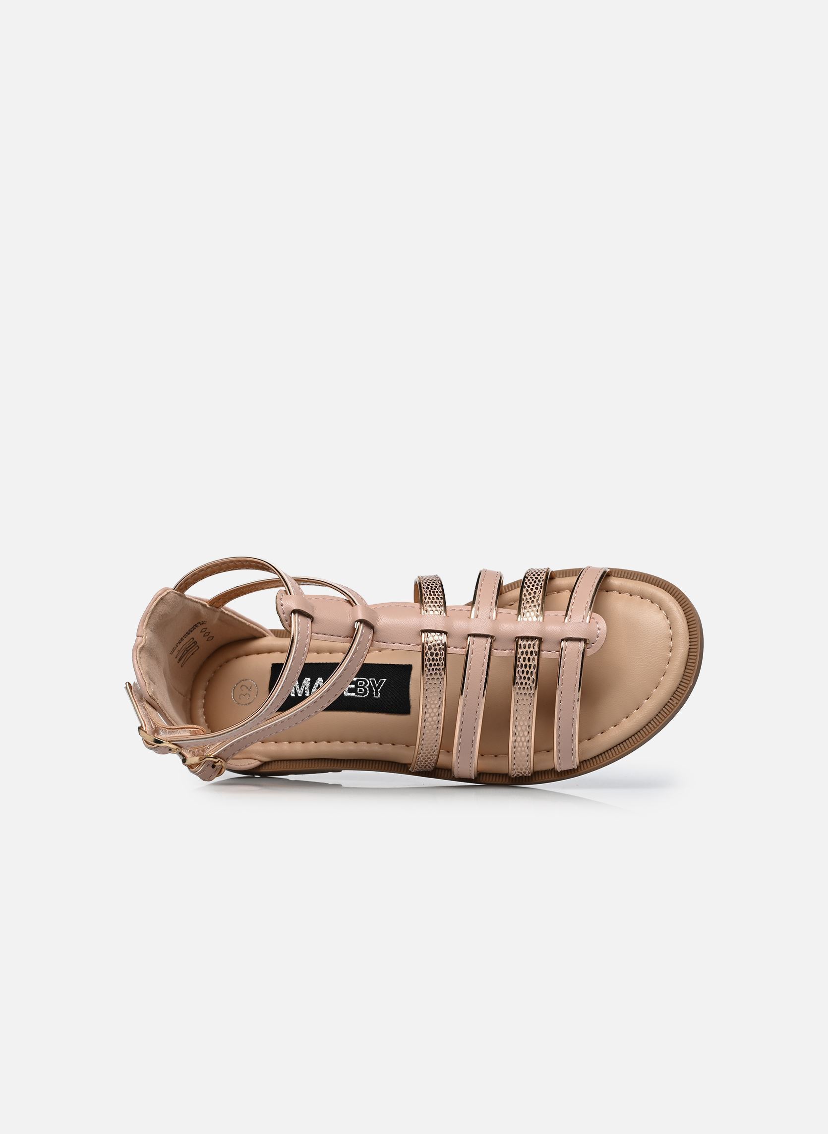 Sandales Sandale THENUDA fille beige MADE BY Sandales Sandale THENUDA fille beige NUDE