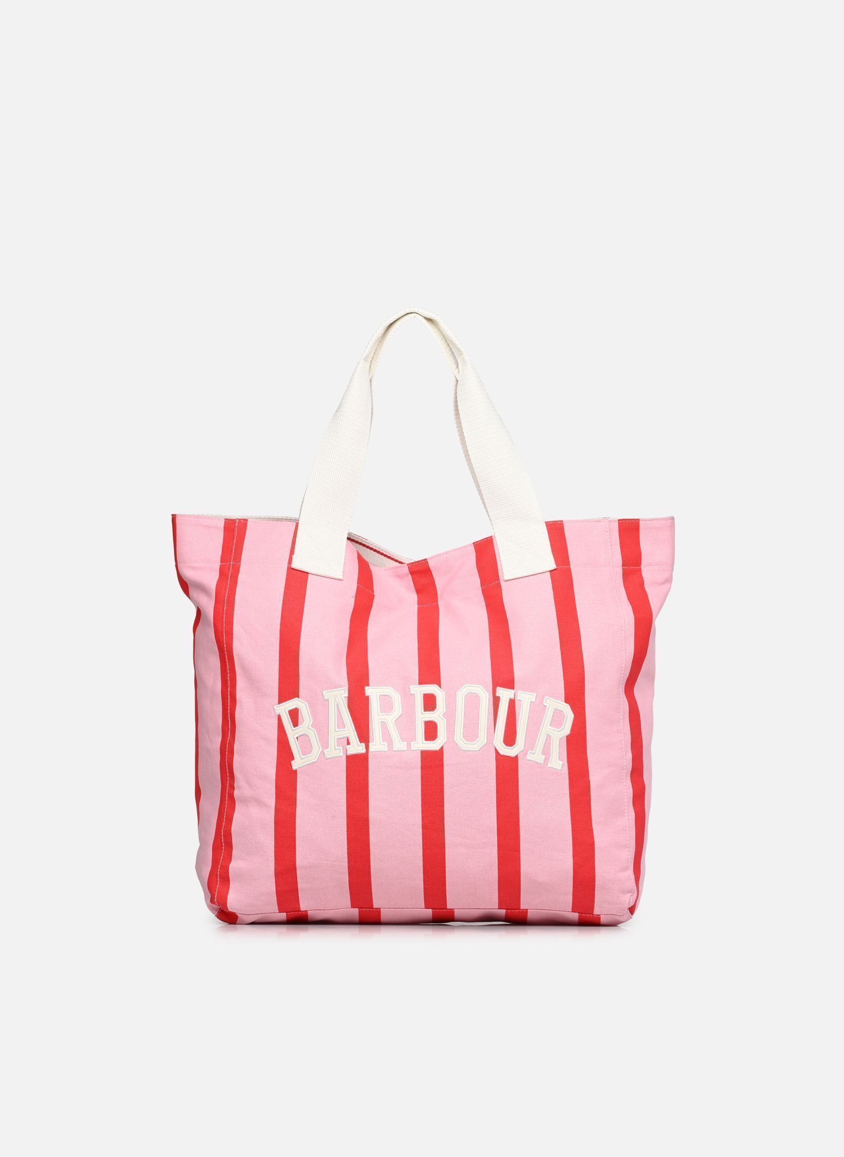 Umhängetaschen Emily Stripe Tote Bag damen rosa Barbour Umhängetaschen Emily Stripe Tote Bag damen rosa CHERRY BLOSSOM