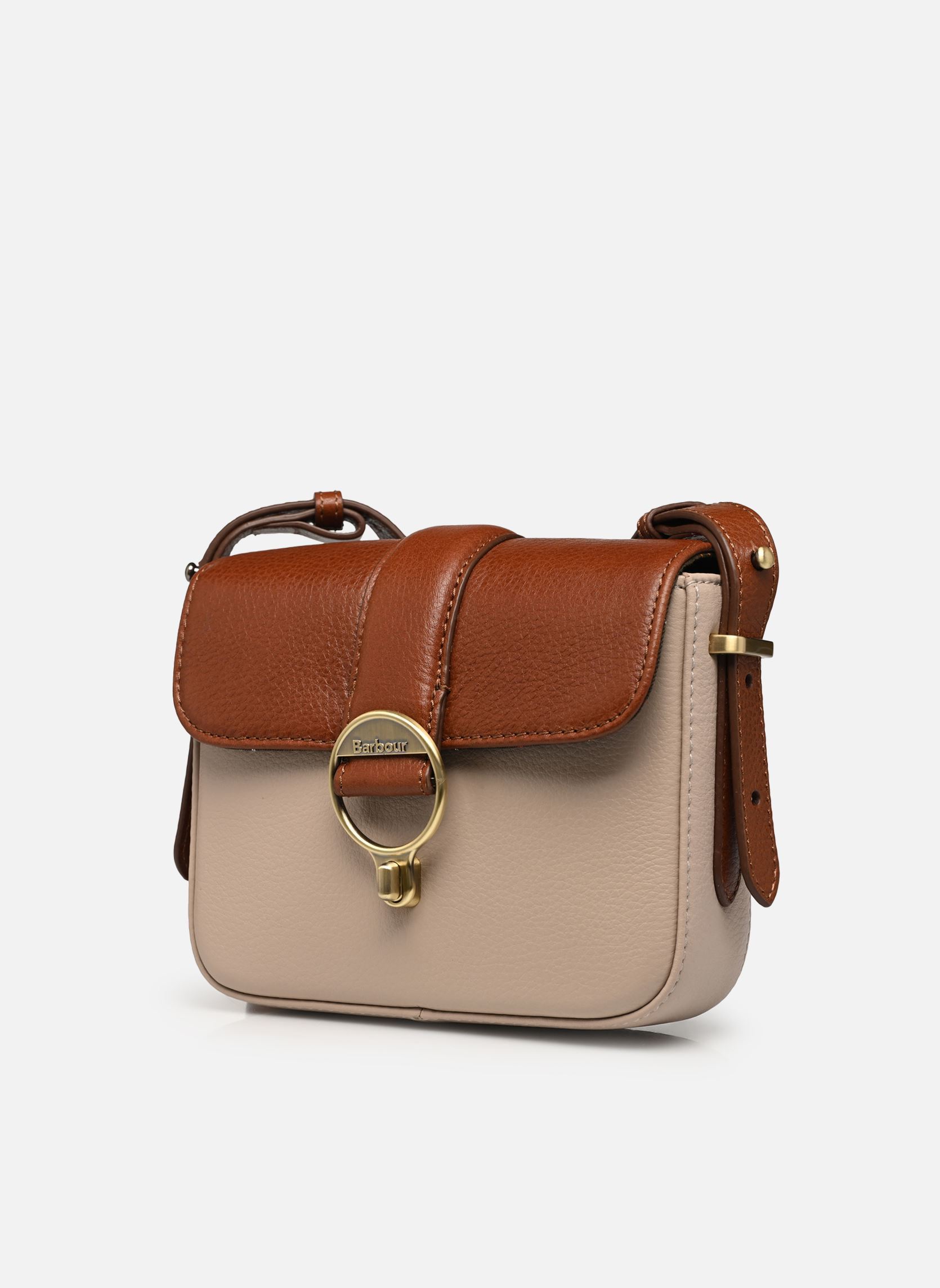 Schoudertassen Mini Rosa Leather Crossbody Bag dames roze Barbour Schoudertassen Mini Rosa Leather Crossbody Bag dames roze PEBBLED PINK/BROWN