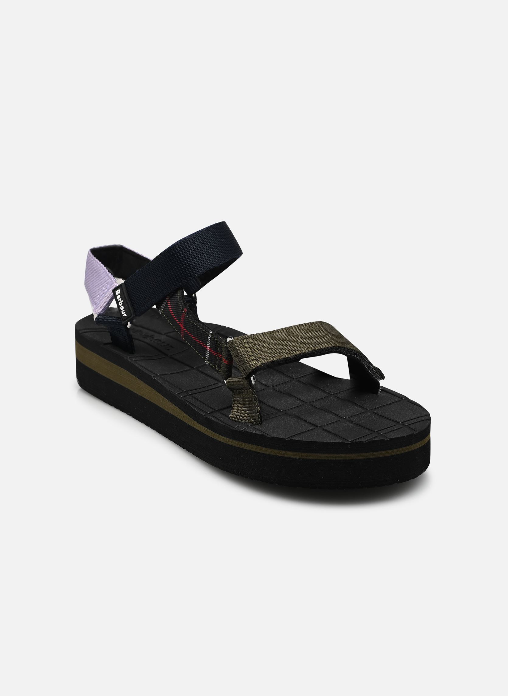 Sandalen Mila Sandal damen grün Barbour Sandalen Mila Sandal damen grün OLIVE/NAVY/CLASSIC TARTAN