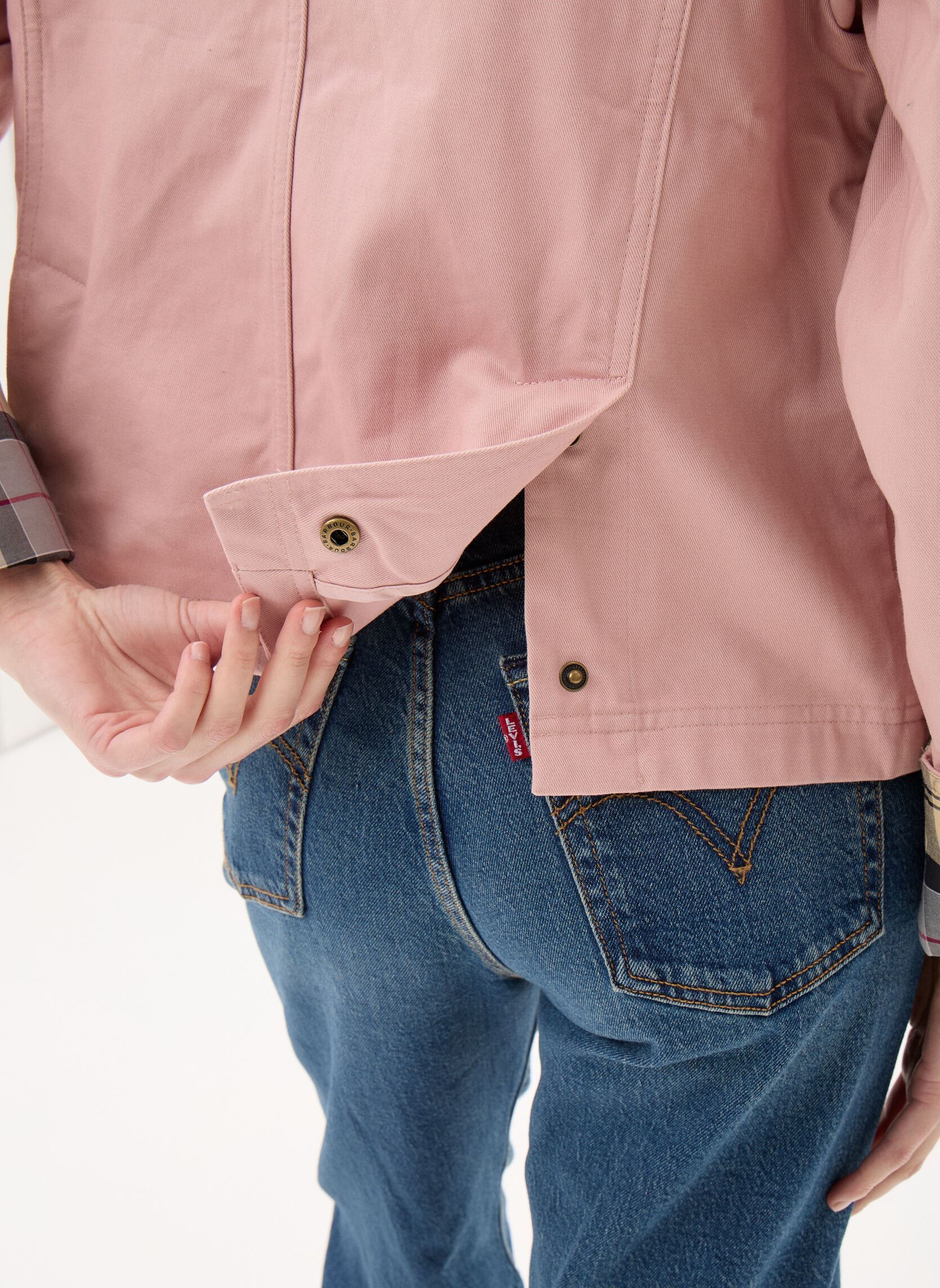 Parkas Cropped Beadnell Casual Jacket femme rose Barbour Parkas Cropped Beadnell Casual Jacket femme rose GARDENIA/DRESS/BEIGE