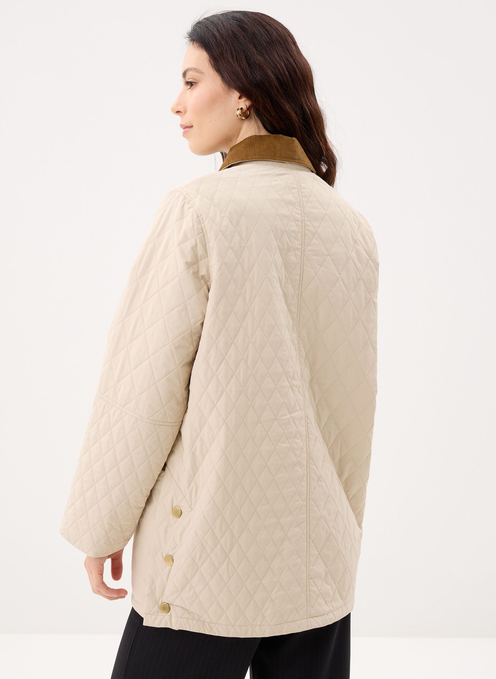 Parkas Goldmire Quilted Jacket femme blanc Barbour Parkas Goldmire Quilted Jacket femme blanc JASMINE / DRESS