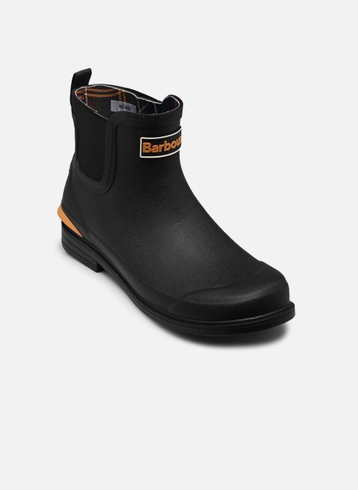 Barbour Bottines basses Abbeyfield Welly femme noir