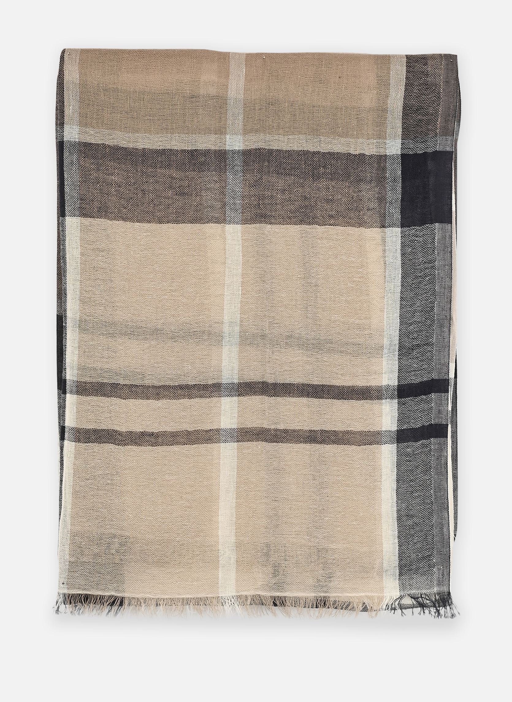 Echarpes Abigail Tartan Scarf femme bleu Barbour Echarpes Abigail Tartan Scarf femme bleu DRESS NAVY