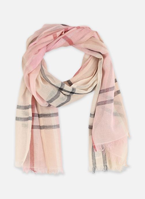 Barbour Echarpes Abigail Tartan Scarf femme rose