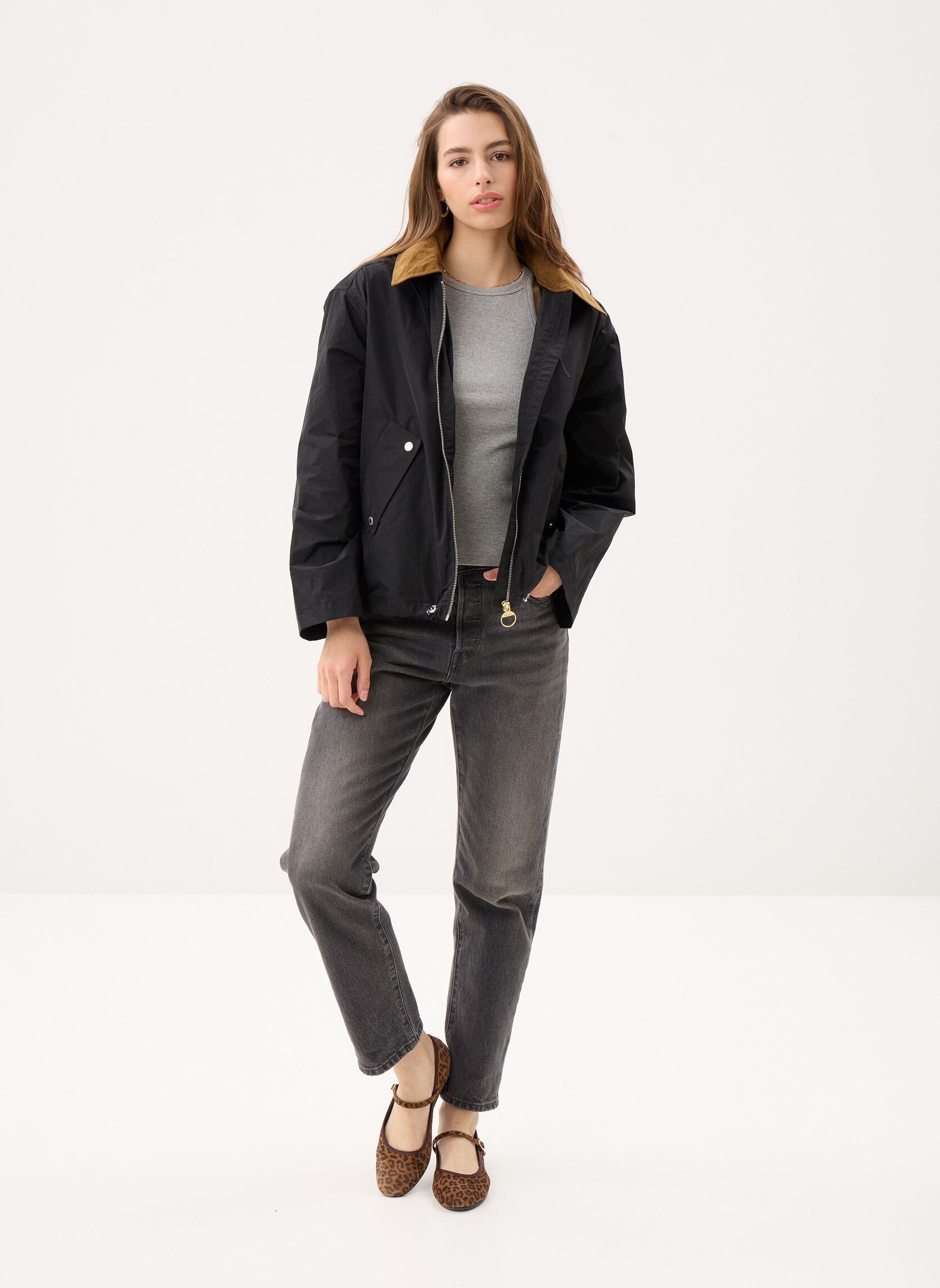 Parkas Weaver Showerproof Jacket damen schwarz Barbour Parkas Weaver Showerproof Jacket damen schwarz BLACK/DRESS