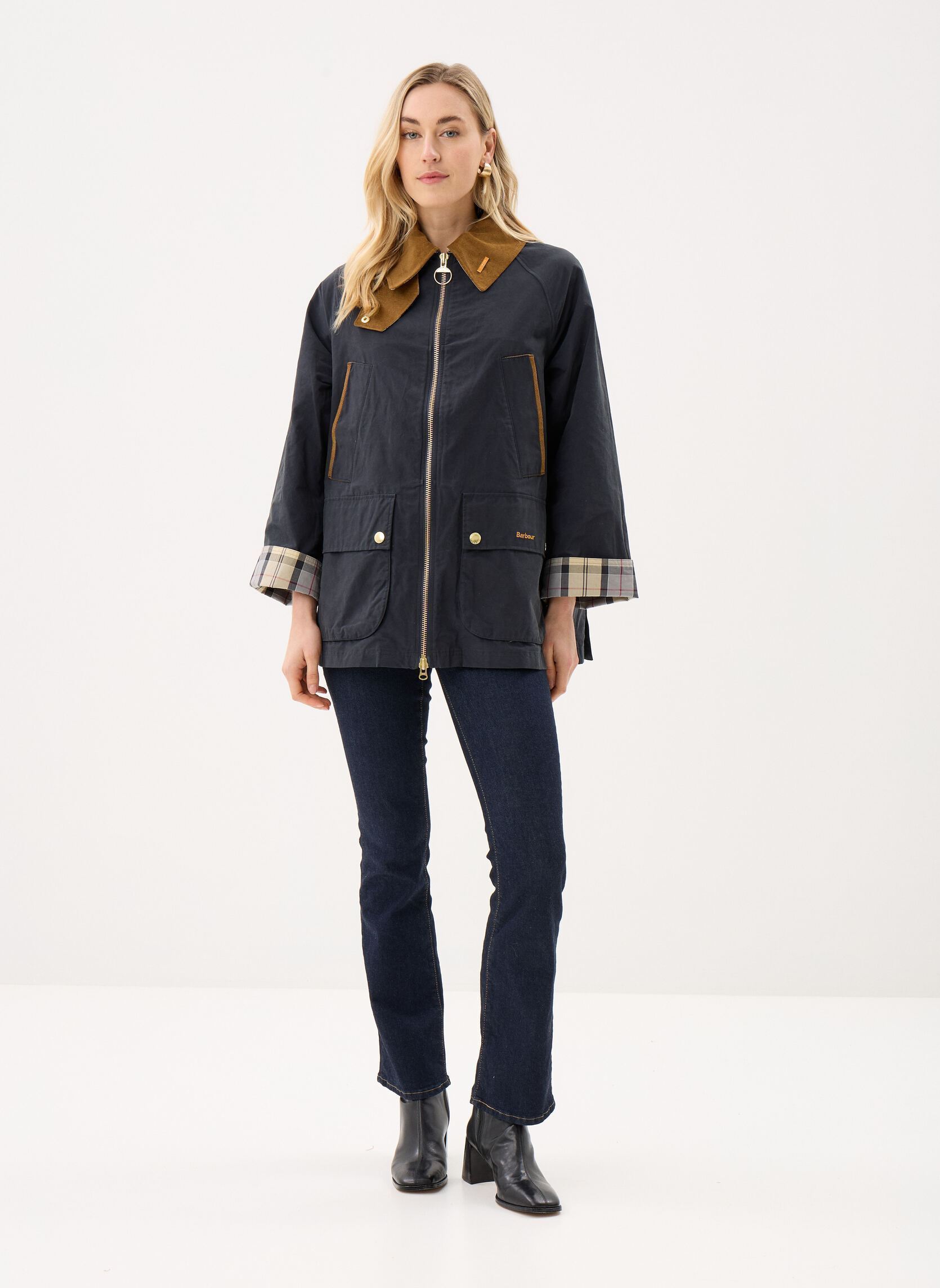 Parkas Icons Bedale Showerproof Jacket femme bleu Barbour Parkas Icons Bedale Showerproof Jacket femme bleu DARK NAVY/DRESS