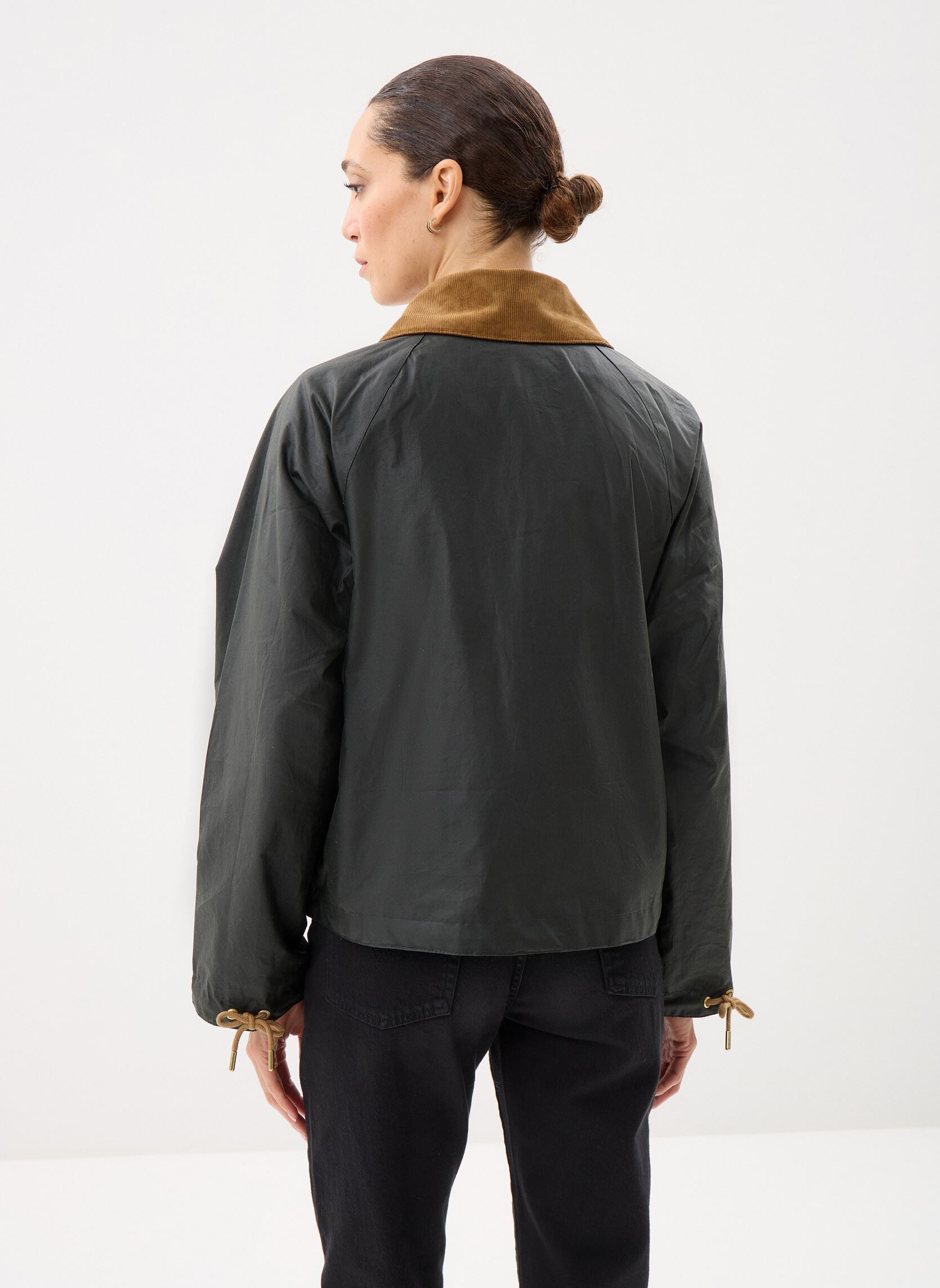 Winterjas Marron Wax Jacket dames groen Barbour Winterjas Marron Wax Jacket dames groen FERN/ANCIENT