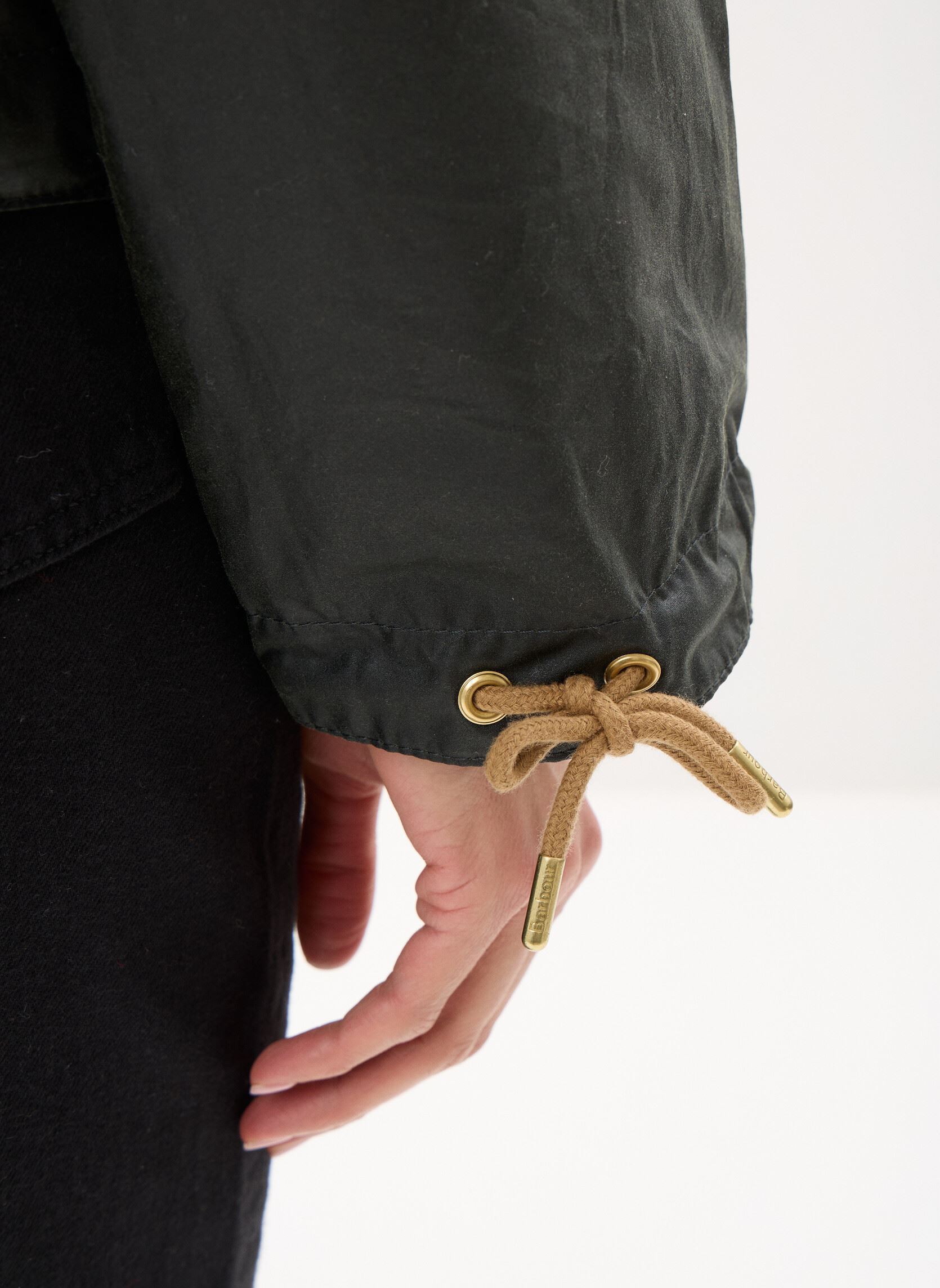 Winterjas Marron Wax Jacket dames groen Barbour Winterjas Marron Wax Jacket dames groen FERN/ANCIENT