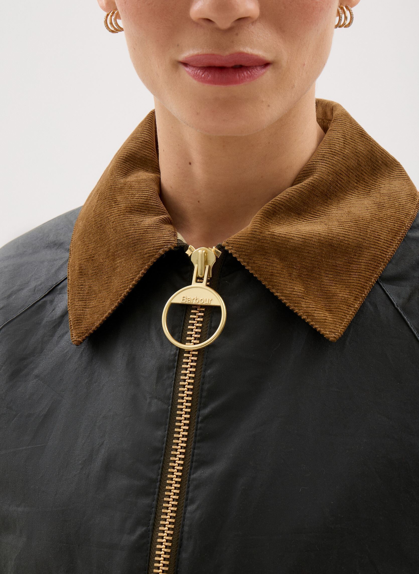 Winterjas Marron Wax Jacket dames groen Barbour Winterjas Marron Wax Jacket dames groen FERN/ANCIENT