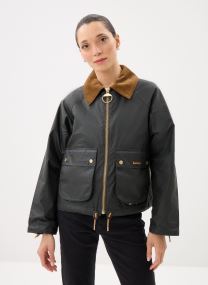 Winterjas Marron Wax Jacket dames groen