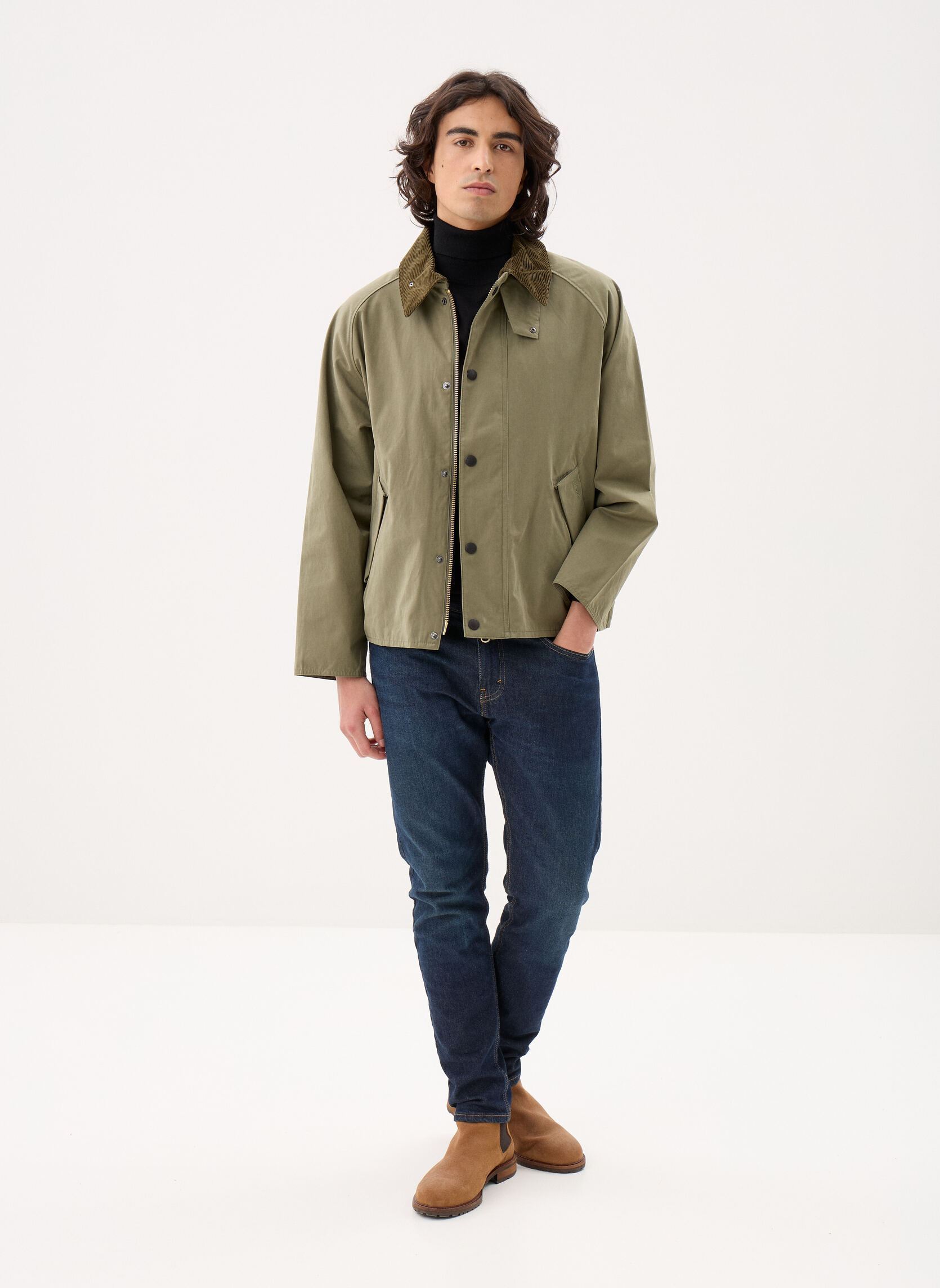 Parkas Os Transporter Casual Jacket herren grün Barbour Parkas Os Transporter Casual Jacket herren grün FERN