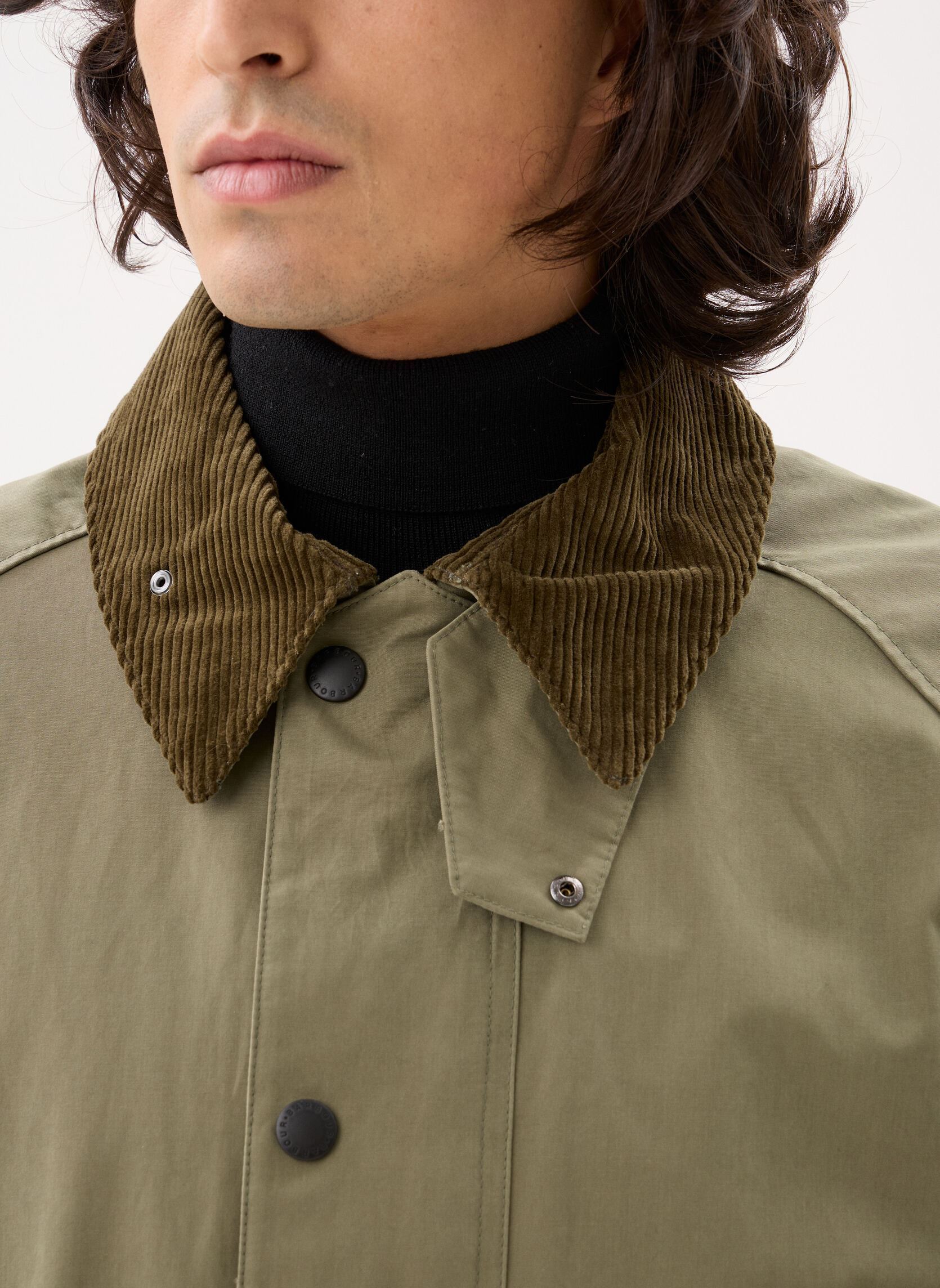 Parkas Os Transporter Casual Jacket herren grün Barbour Parkas Os Transporter Casual Jacket herren grün FERN