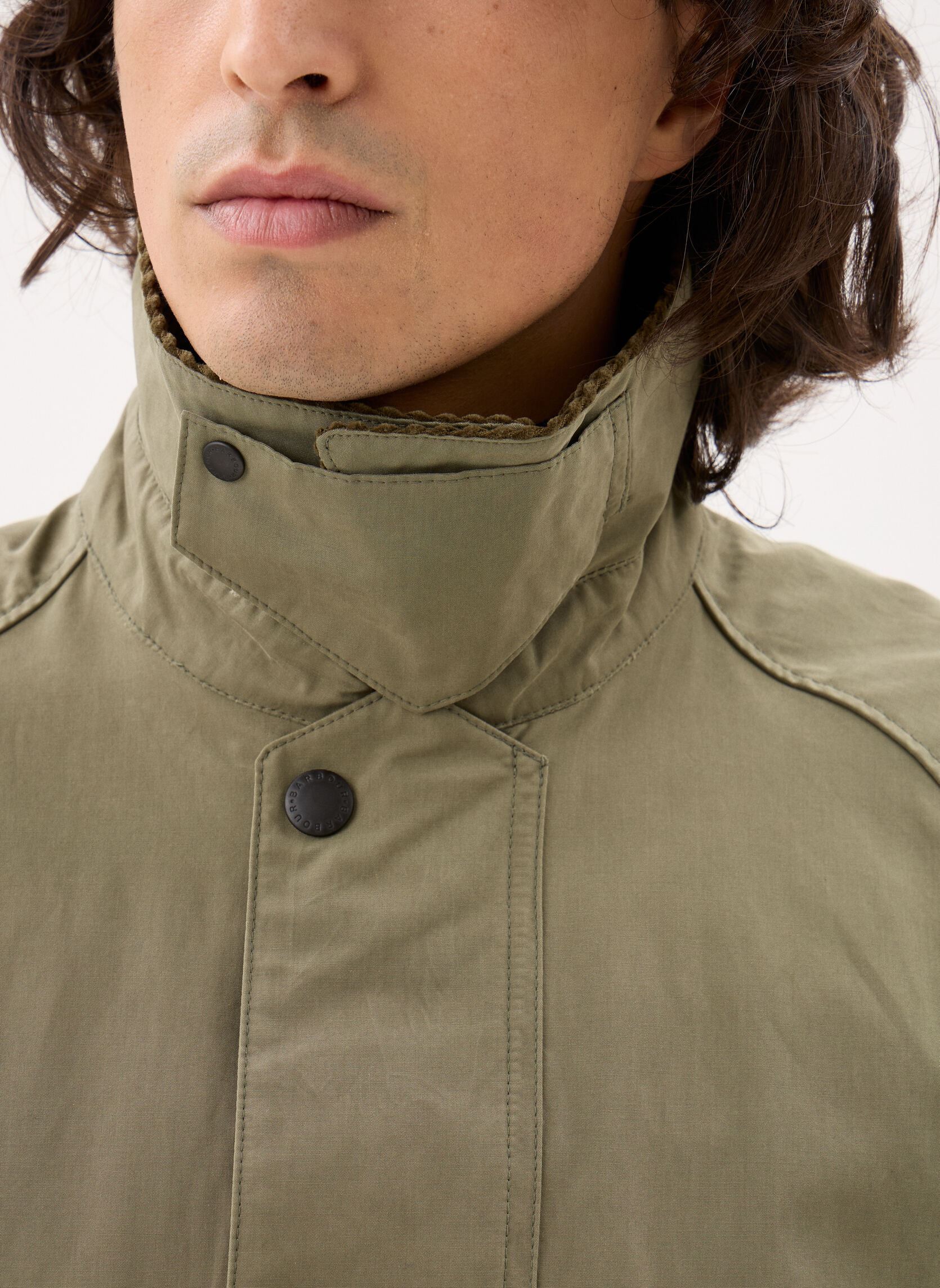 Parkas Os Transporter Casual Jacket herren grün Barbour Parkas Os Transporter Casual Jacket herren grün FERN