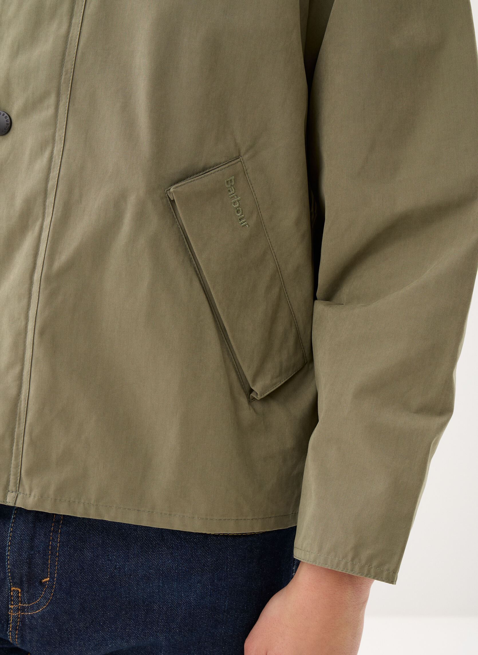 Parkas Os Transporter Casual Jacket herren grün Barbour Parkas Os Transporter Casual Jacket herren grün FERN