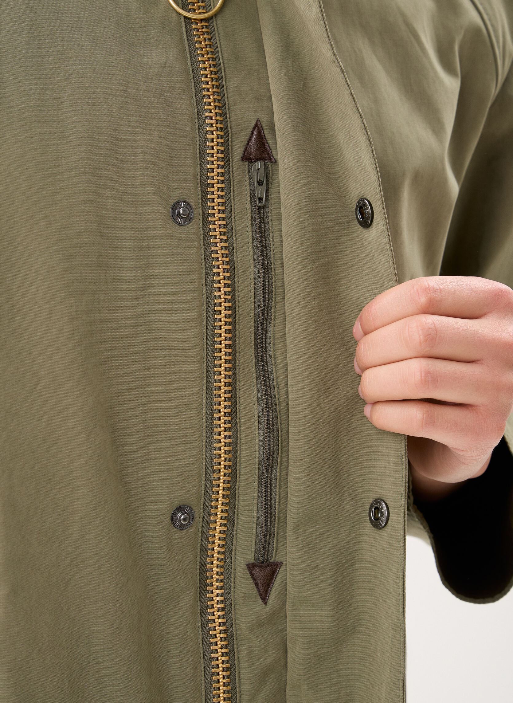 Parkas Os Transporter Casual Jacket herren grün Barbour Parkas Os Transporter Casual Jacket herren grün FERN