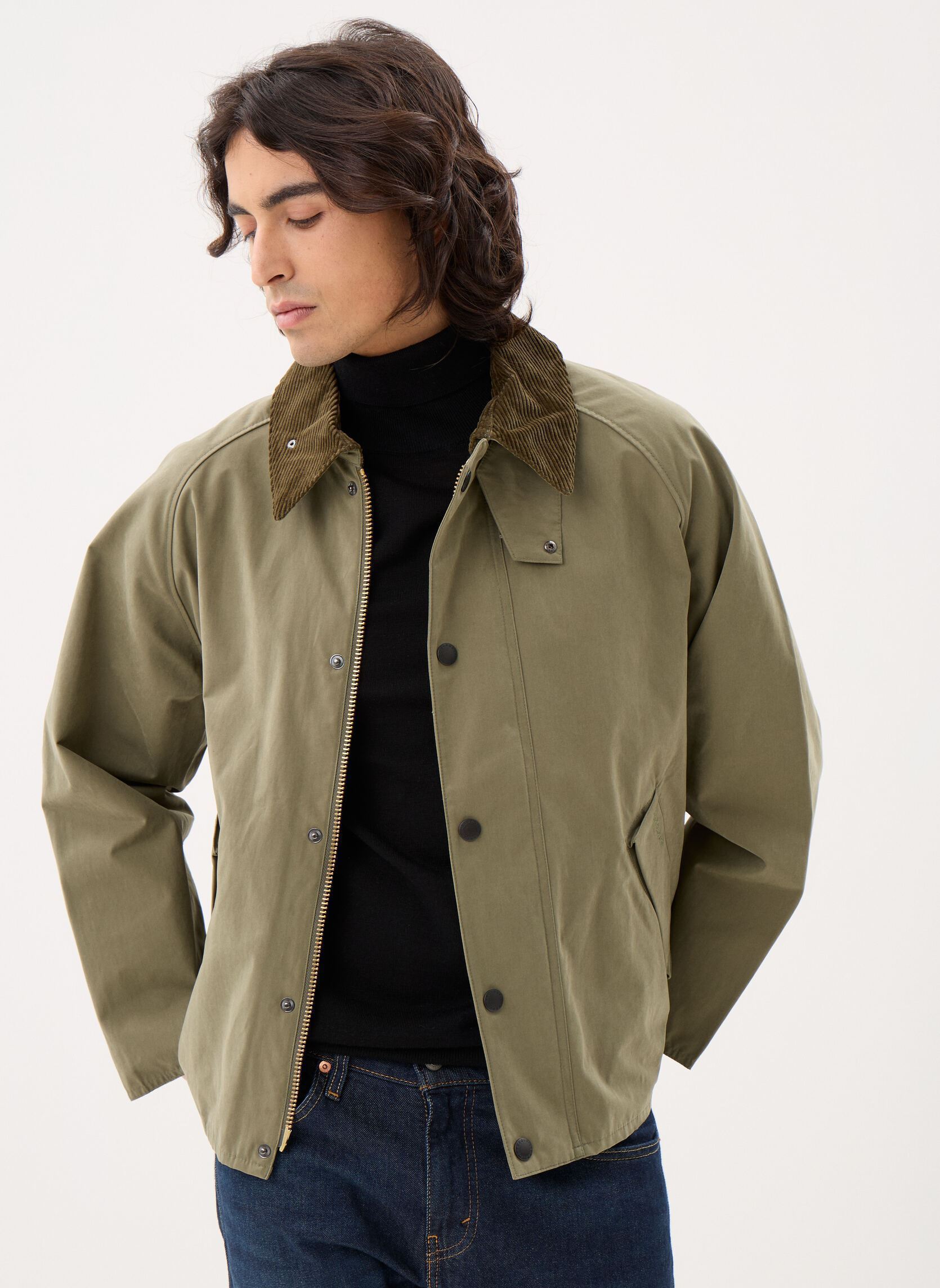 Parkas Os Transporter Casual Jacket herren grün Barbour Parkas Os Transporter Casual Jacket herren grün FERN