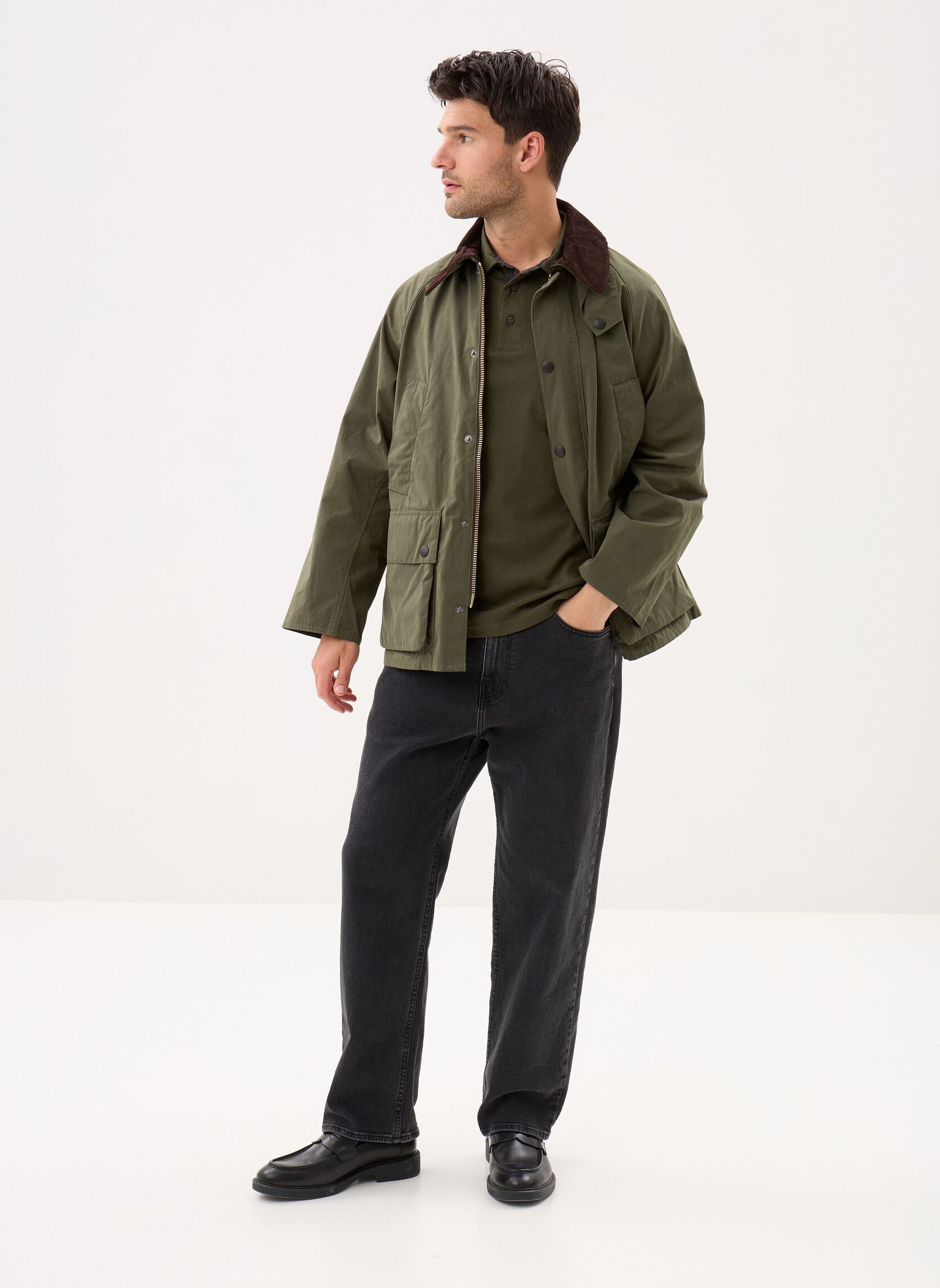 Parkas Os Peached Bedale Casual Jacket homme vert Barbour Parkas Os Peached Bedale Casual Jacket homme vert SAGE