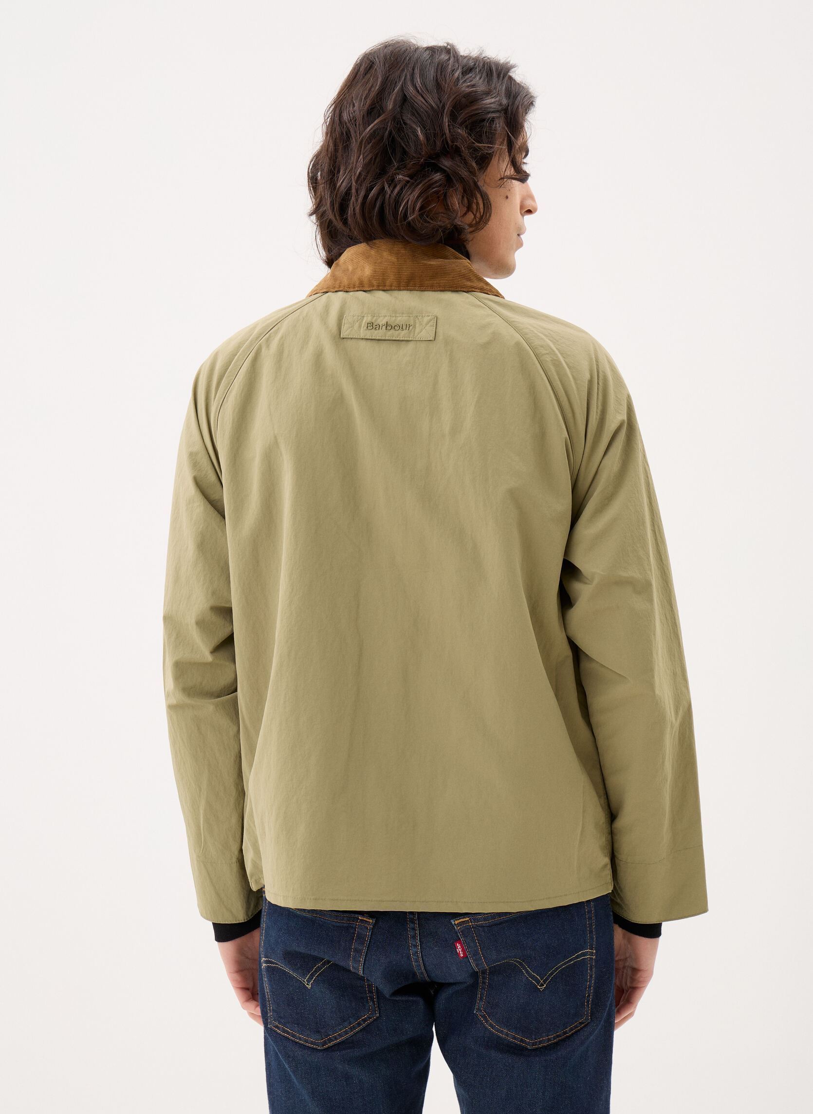 Winterjas Icons Spey Jacket heren groen Barbour Winterjas Icons Spey Jacket heren groen BLEACHED OLIVE