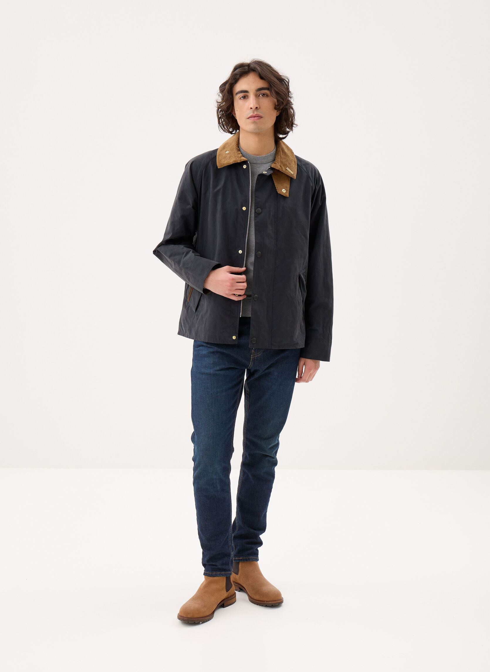 Parkas Icons Transport Casual Jacket herren blau Barbour Parkas Icons Transport Casual Jacket herren blau DARK NAVY
