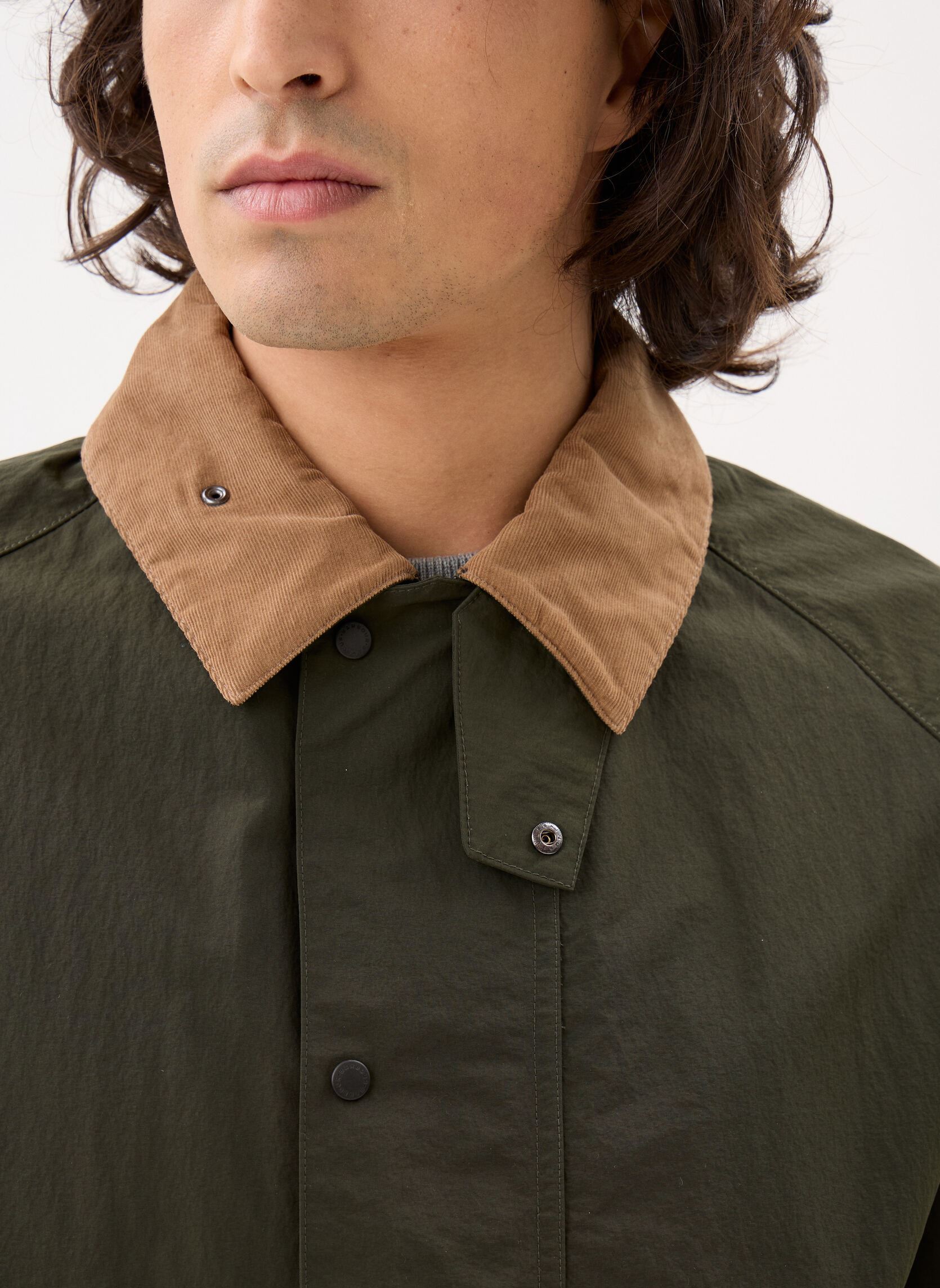Winterjas Transport Nylon Casual Jacket heren groen Barbour Winterjas Transport Nylon Casual Jacket heren groen SAGE