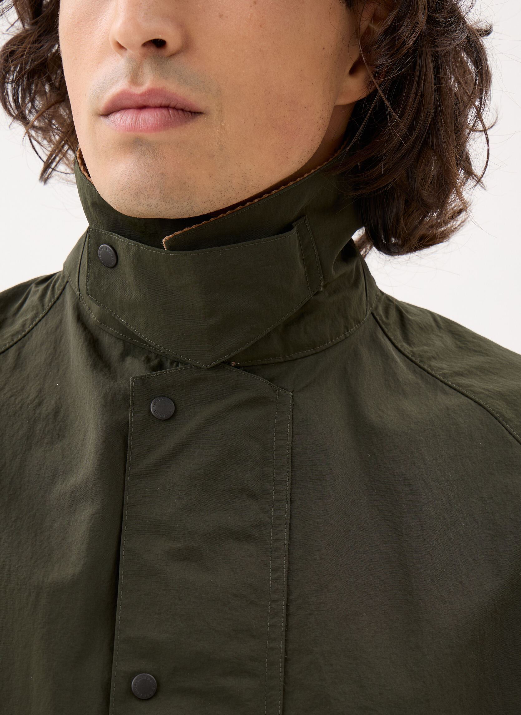 Winterjas Transport Nylon Casual Jacket heren groen Barbour Winterjas Transport Nylon Casual Jacket heren groen SAGE