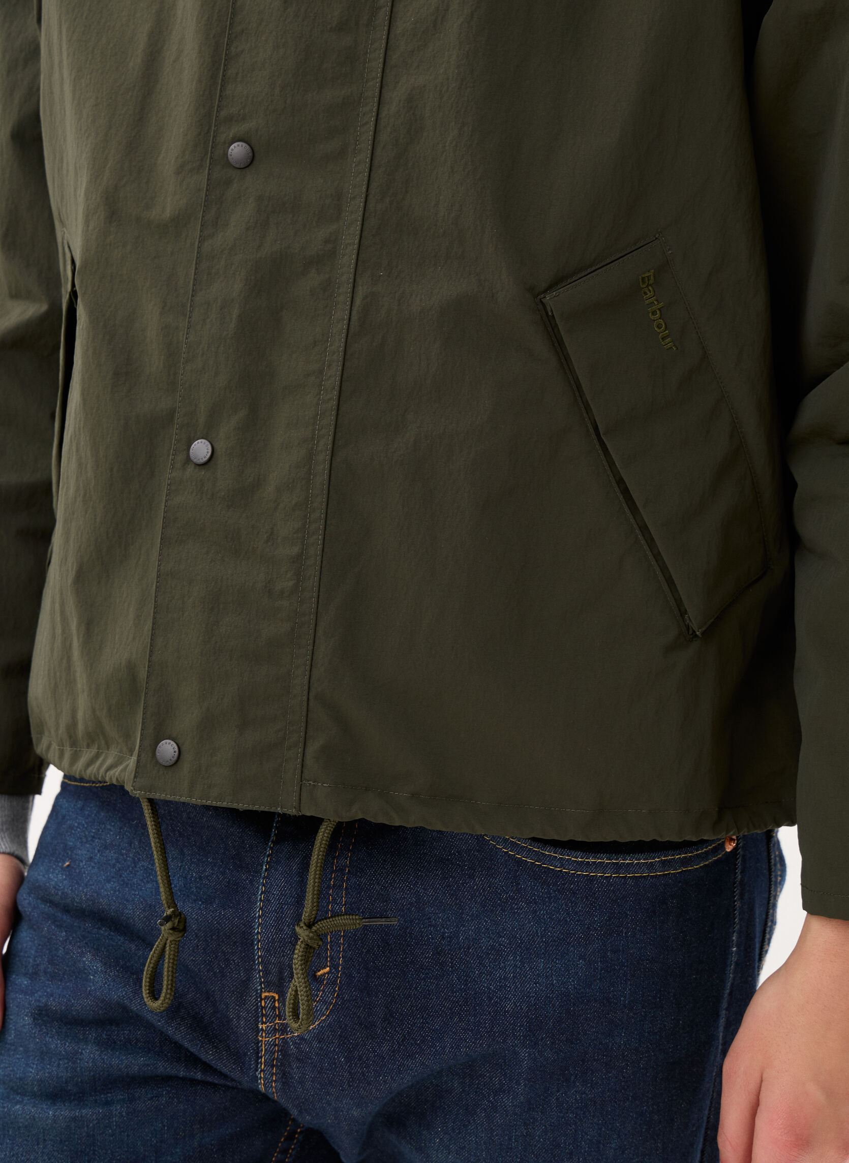 Winterjas Transport Nylon Casual Jacket heren groen Barbour Winterjas Transport Nylon Casual Jacket heren groen SAGE