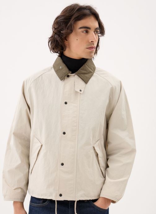 Barbour Winterjas Transport Nylon Casual Jacket heren wit