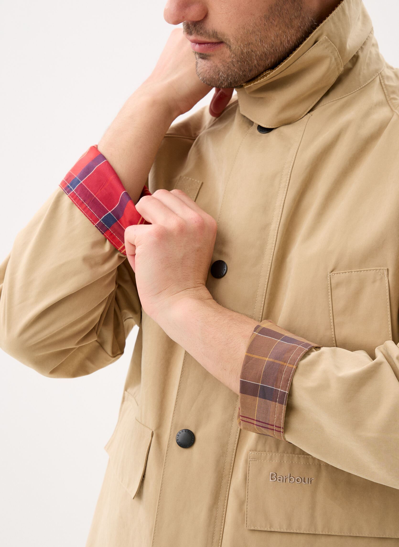 Parkas Solar Spey Casual Jacket homme beige Barbour Parkas Solar Spey Casual Jacket homme beige STONE