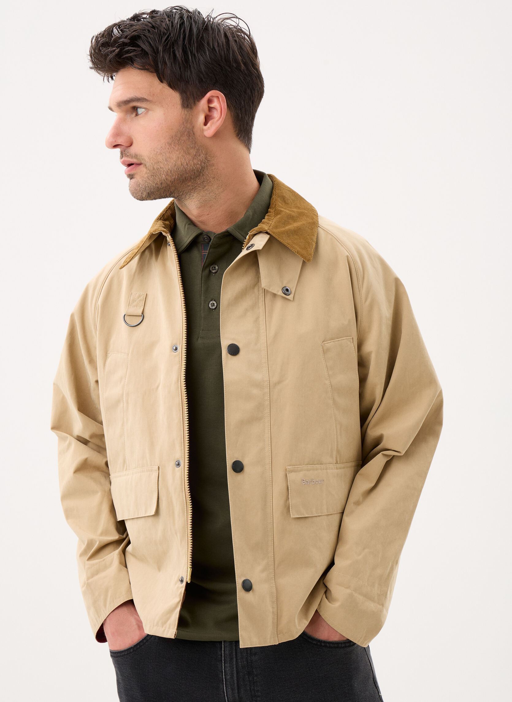 Parkas Solar Spey Casual Jacket homme beige Barbour Parkas Solar Spey Casual Jacket homme beige STONE