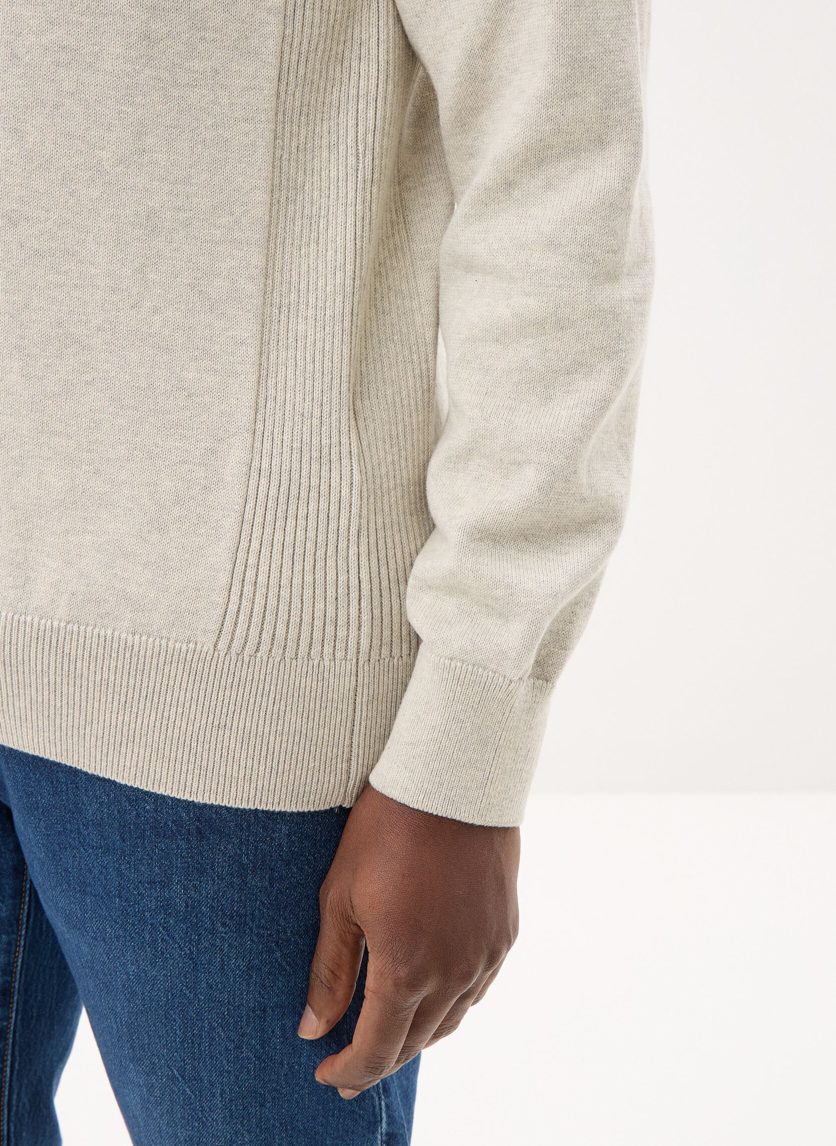 Truien Cotton Half Zip Knitted Jumper heren wit Barbour Truien Cotton Half Zip Knitted Jumper heren wit NEUTRAL