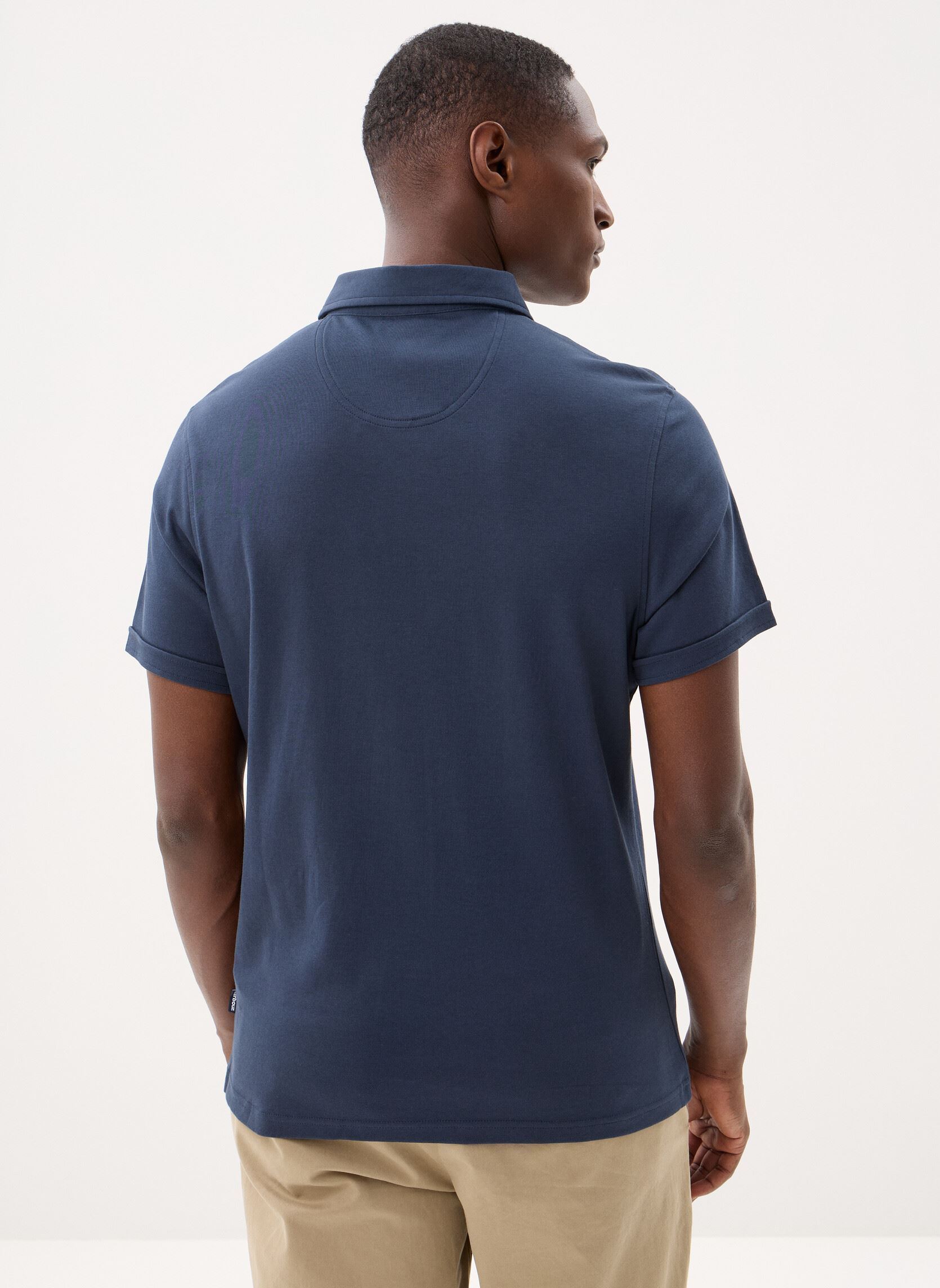 T-shirts met korte mouwen Premium Corpatch Tailored Polo Shirt heren blauw Barbour T-shirts met korte mouwen Premium Corpatch Tailored Polo Shirt heren blauw NAVY