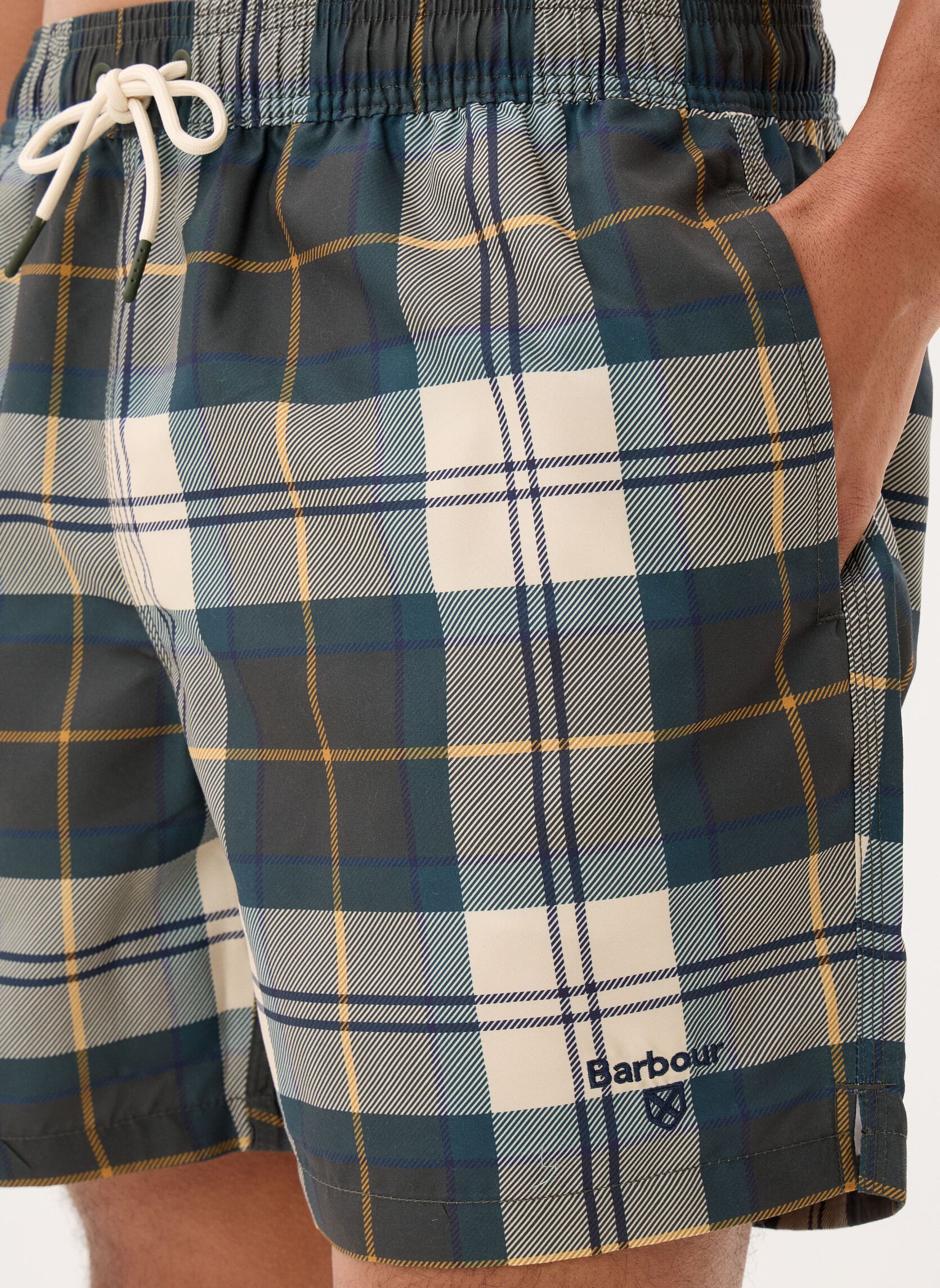 Shorts de bain Staple Tartan Swim Short homme multicolore Barbour Shorts de bain Staple Tartan Swim Short homme multicolore ANCIENT TARTAN