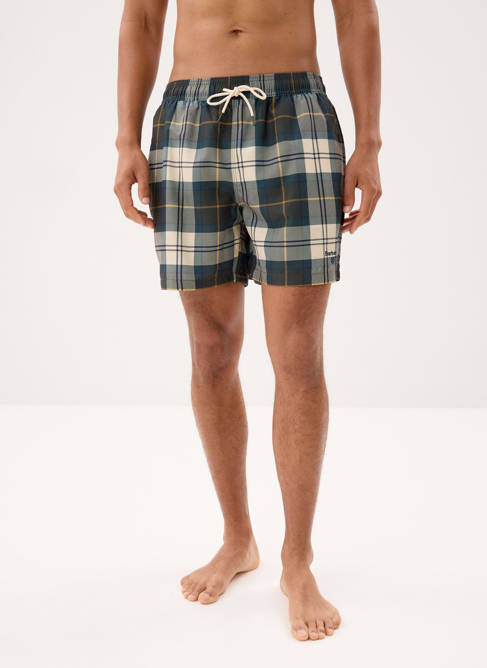 Shorts de bain Staple Tartan Swim Short homme multicolore Barbour Shorts de bain Staple Tartan Swim Short homme multicolore ANCIENT TARTAN