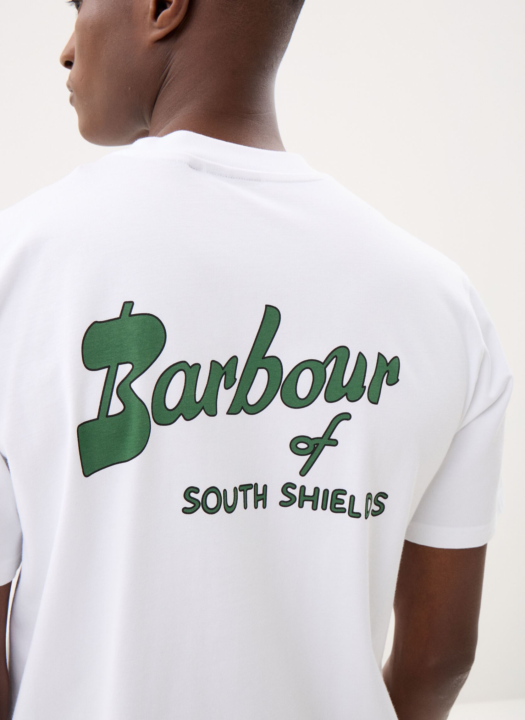 Tee-shirts manches courtes Crossby Archive Logo Os T-Shirt homme blanc Barbour Tee-shirts manches courtes Crossby Archive Logo Os T-Shirt homme blanc WHITE