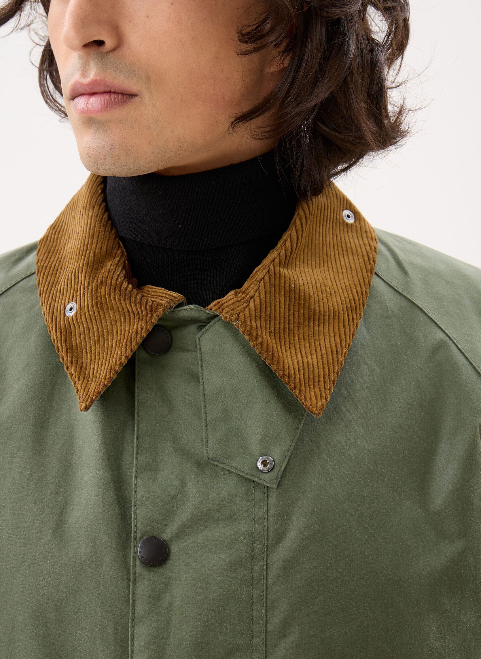Parkas Os Transport Wax Jacket herren grün Barbour Parkas Os Transport Wax Jacket herren grün LIGHT MOSS